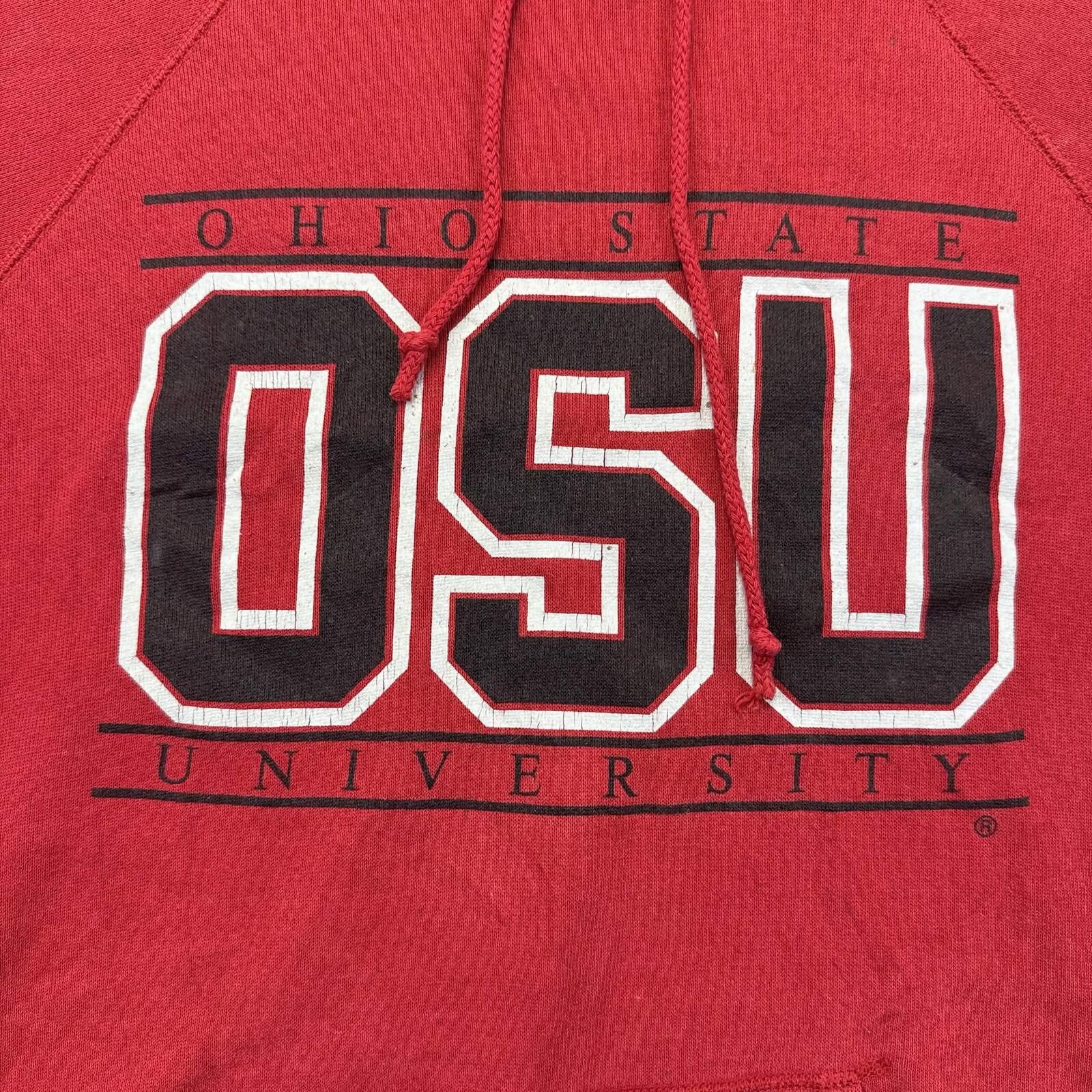 Other Ohio State University (OSU) Vintage Red Hoodie Size US XL / EU 56 / 4 - 3 Thumbnail