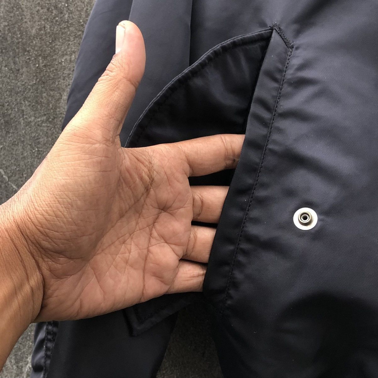 Vintage Vintage 90s Black Ma-1 Bomber Jacket By Uniqlo Size US M / EU 48-50 / 2 - 6 Thumbnail