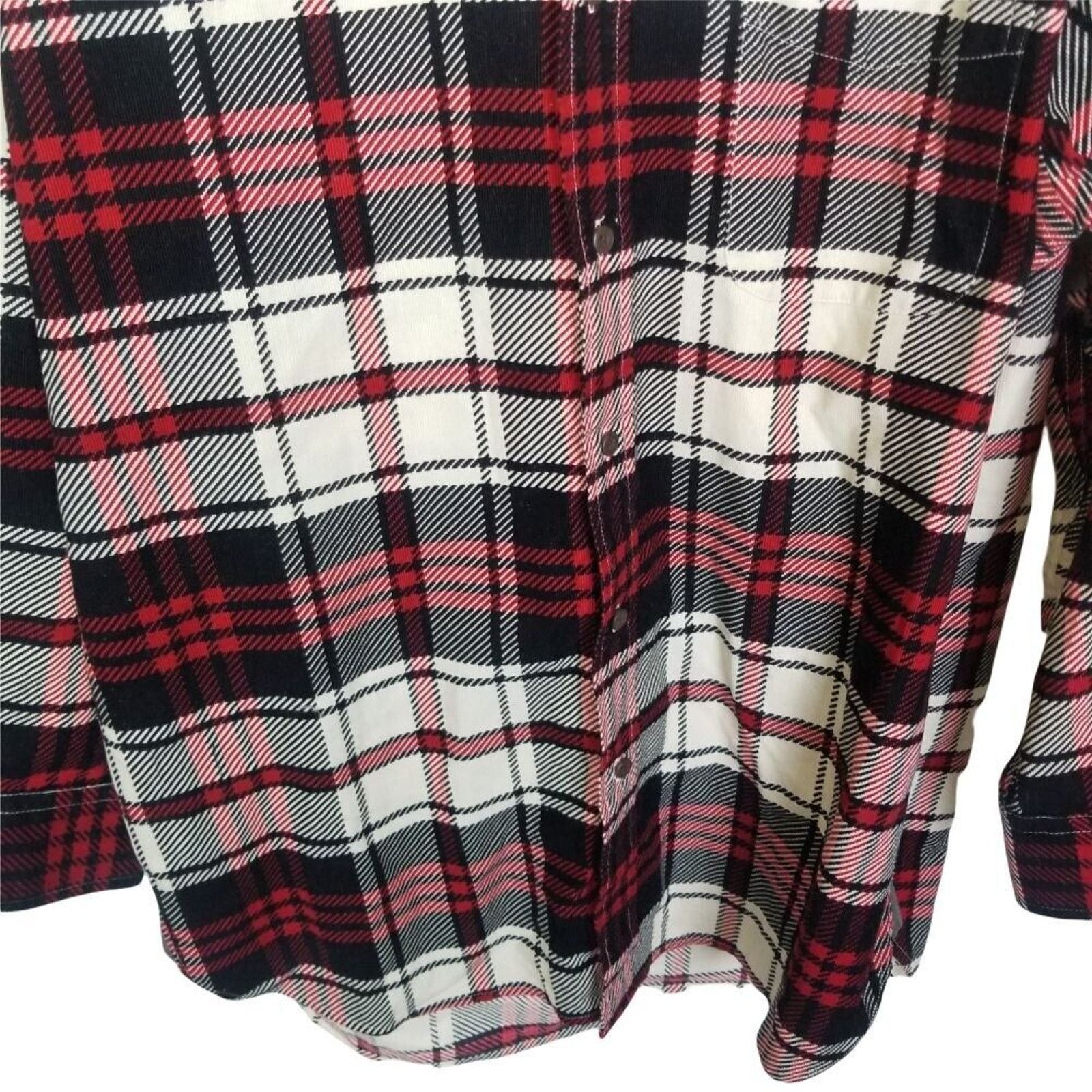 Tommy Hilfiger Tommy Hilfiger Mens Plaid Flannel Shirt Sz M Preppy Gorpcore Size US M / EU 48-50 / 2 - 3 Thumbnail