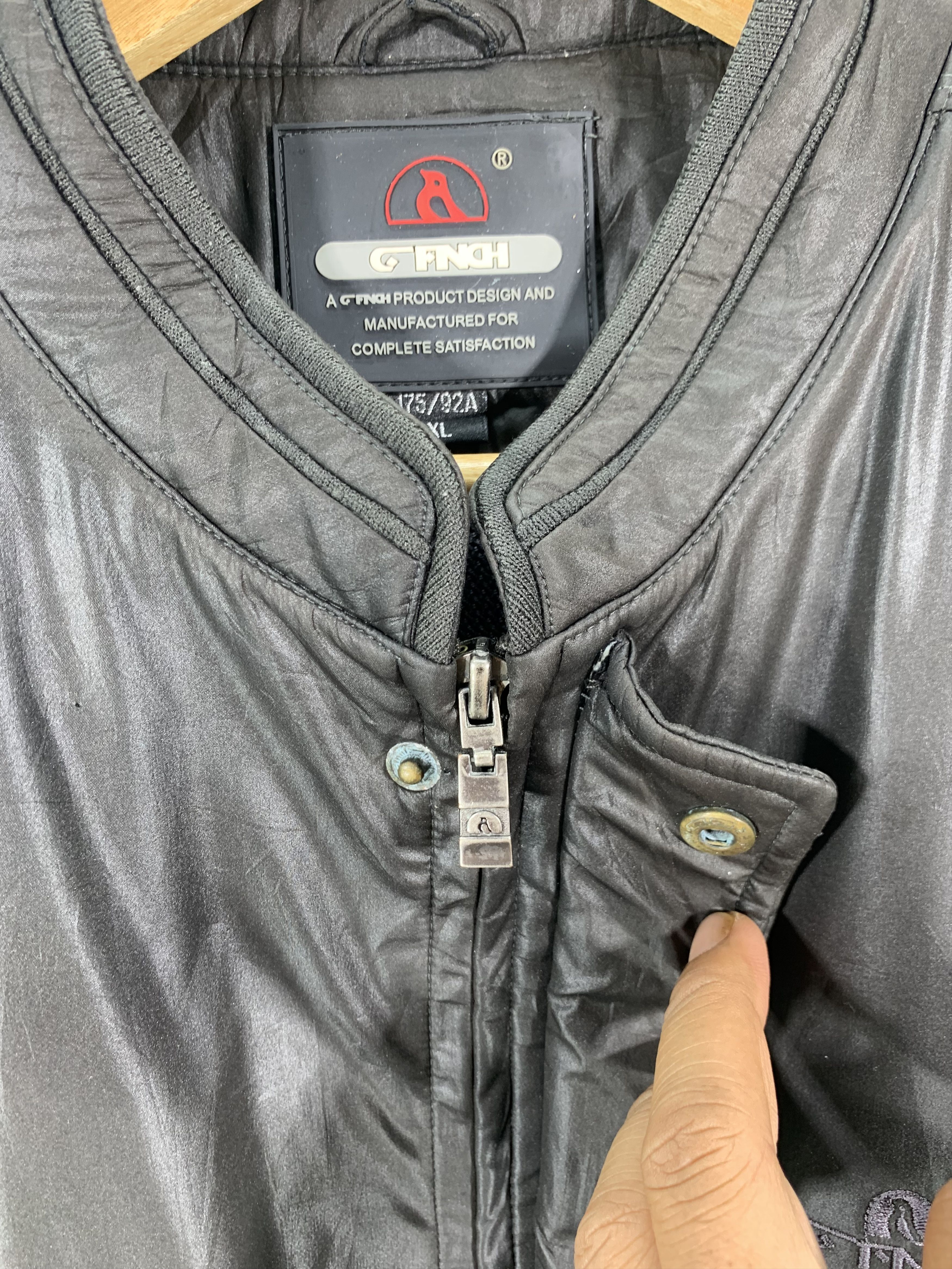 Japanese Brand × Vintage ⚡️Vintage G Fnch Down Bomber Jacket Size US M / EU 48-50 / 2 - 6 Thumbnail
