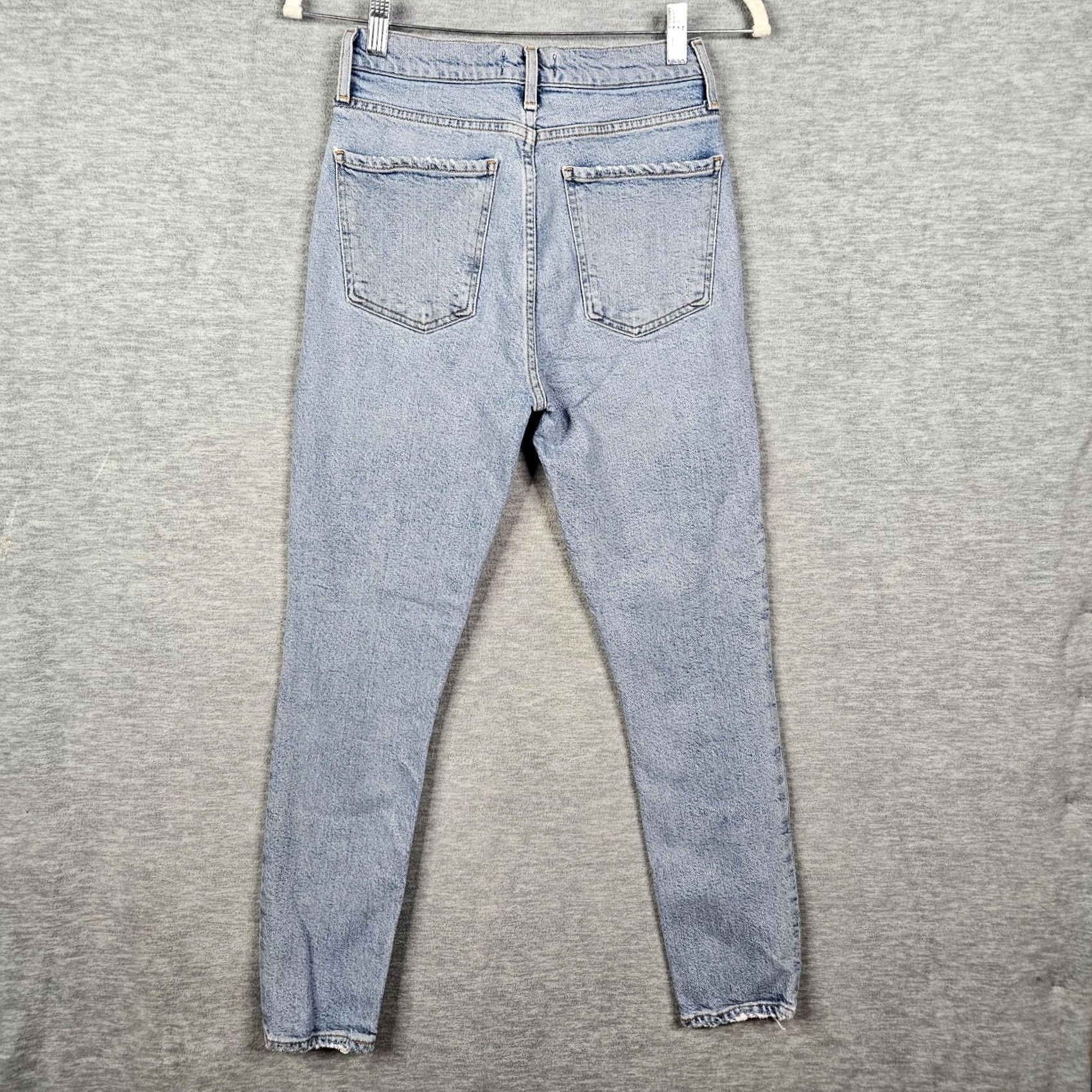 Agolde AGOLDE Blue Button Fly Jeans - Size 25 - Womens Casual Denim Size 42" / US 20 - 2 Thumbnail