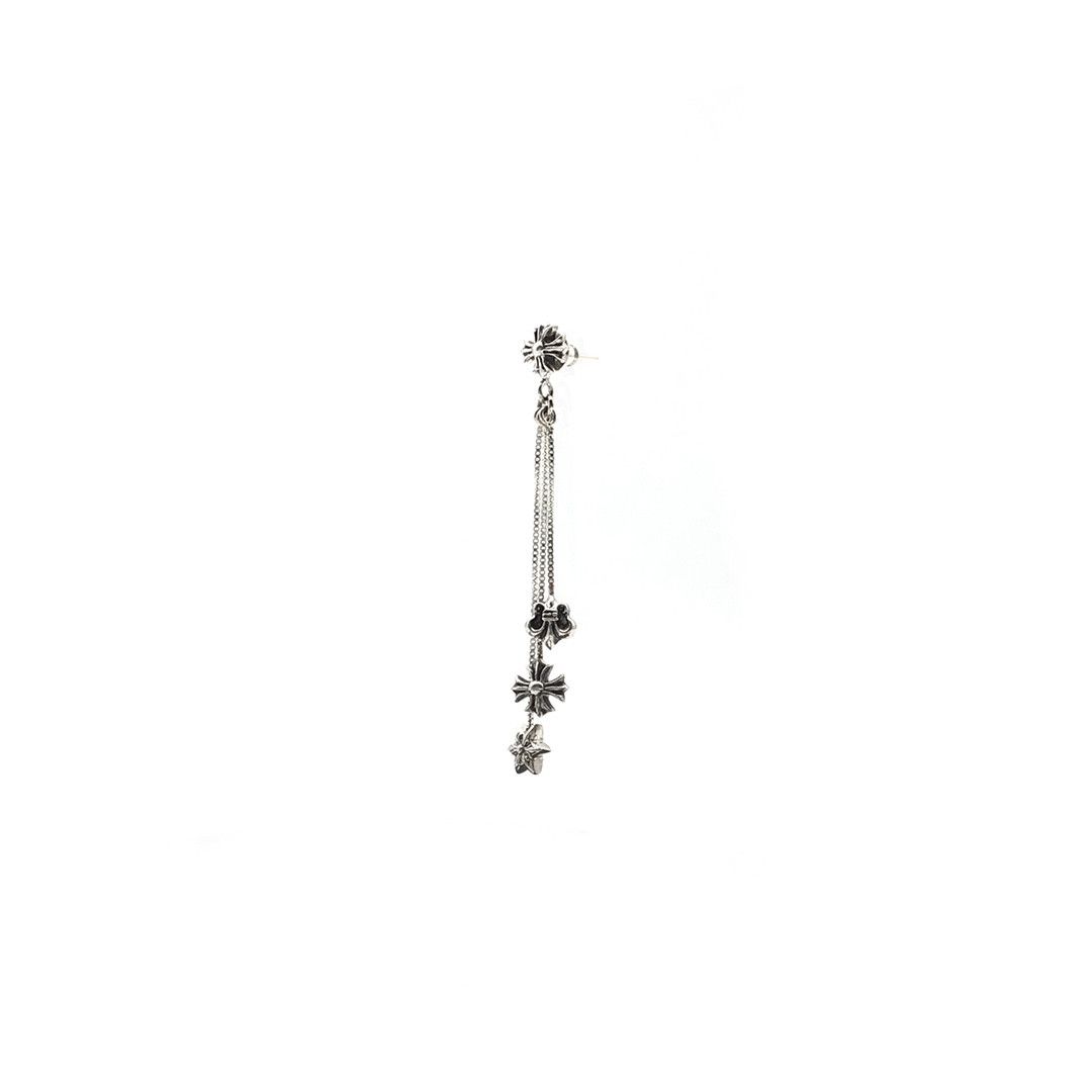 Chrome Hearts Chrome Hearts JOJO Silver Earring Size ONE SIZE - 2 Thumbnail