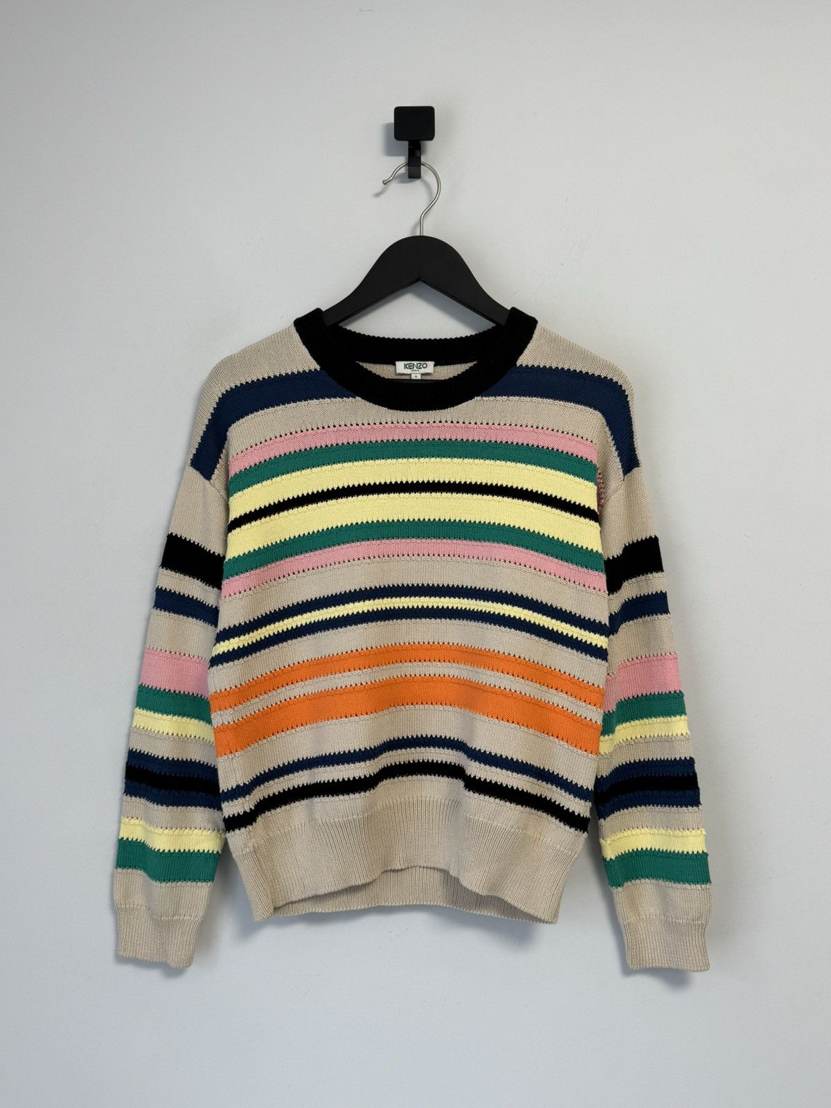 Kenzo Kenzo Vintage sweatshirt knitted Y2K style Size S / US 4 / IT 40 - 1 Thumbnail