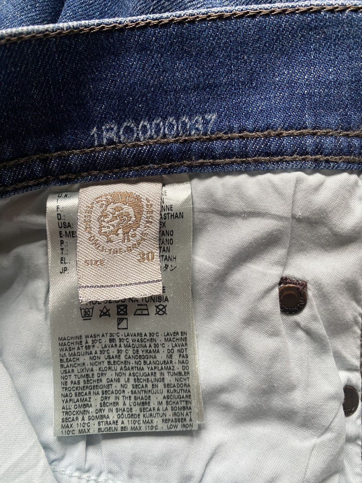 Diesel Diesel Industry Slim Fit Denim Size US 31 - 9 Thumbnail