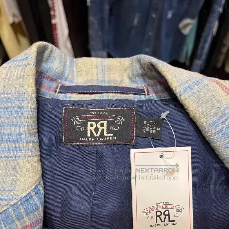 RRL Ralph Lauren RRL Ralph Lauren Make vintage thin summer cotton casual su Size 48R - 3 Thumbnail