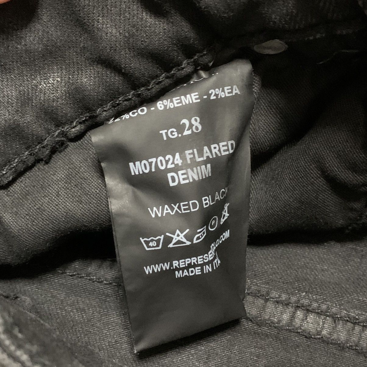 Represent Clo. Represent Jeans Black Flared Denim Small 28 Size US 28 / EU 44 - 9 Thumbnail