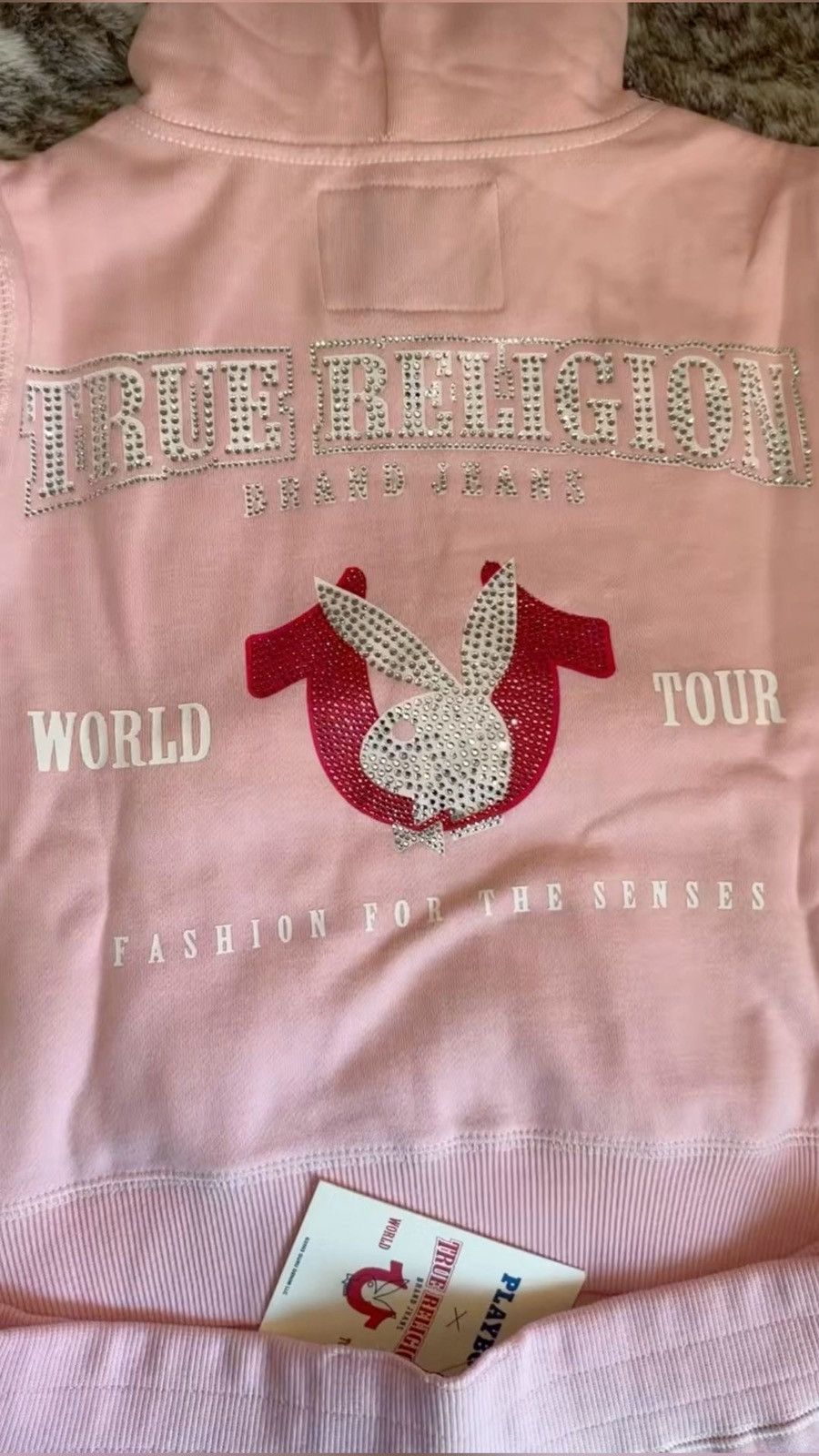 True Religion Pink Playboy True Religion Jacket Size M / US 6-8 / IT 42-44 - 2 Thumbnail