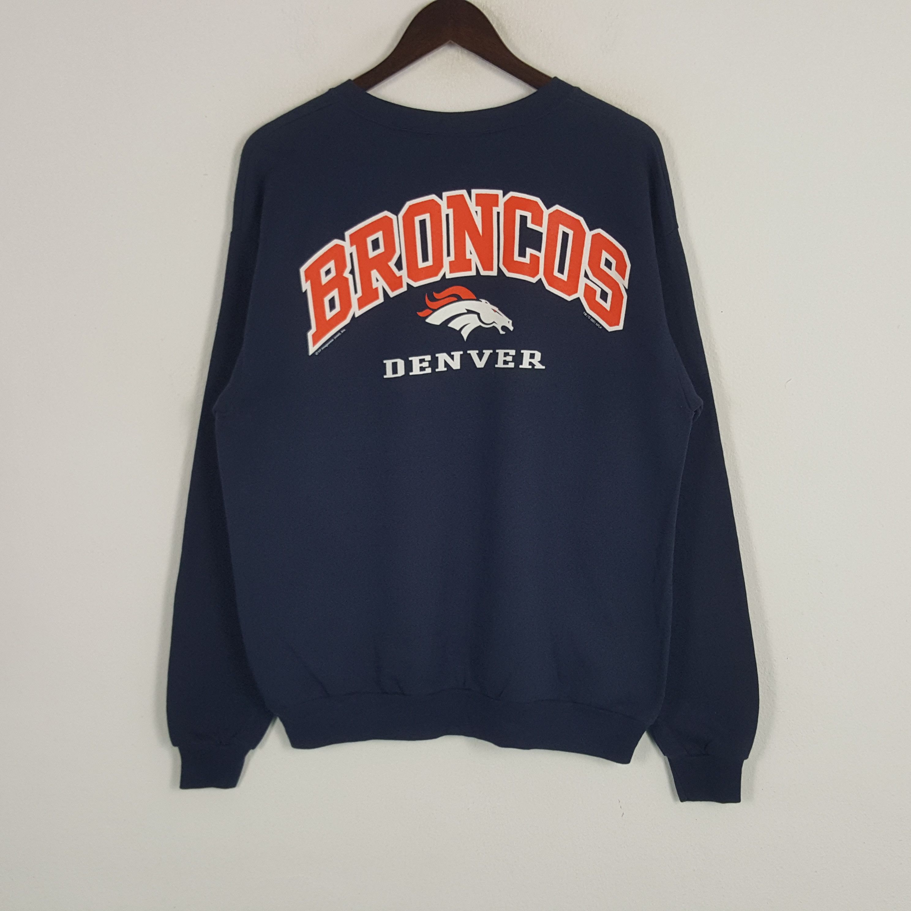 CSA × NFL × Vintage Vintage BRONCOS DENVER sweatshirt Size US L / EU 52-54 / 3 - 3 Thumbnail