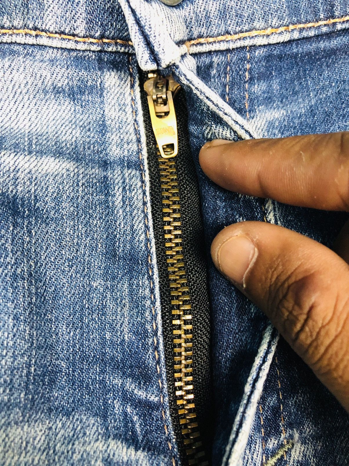 Edwin Edwin Blue Trip Jeans (33) Size US 34 / EU 50 - 8 Thumbnail