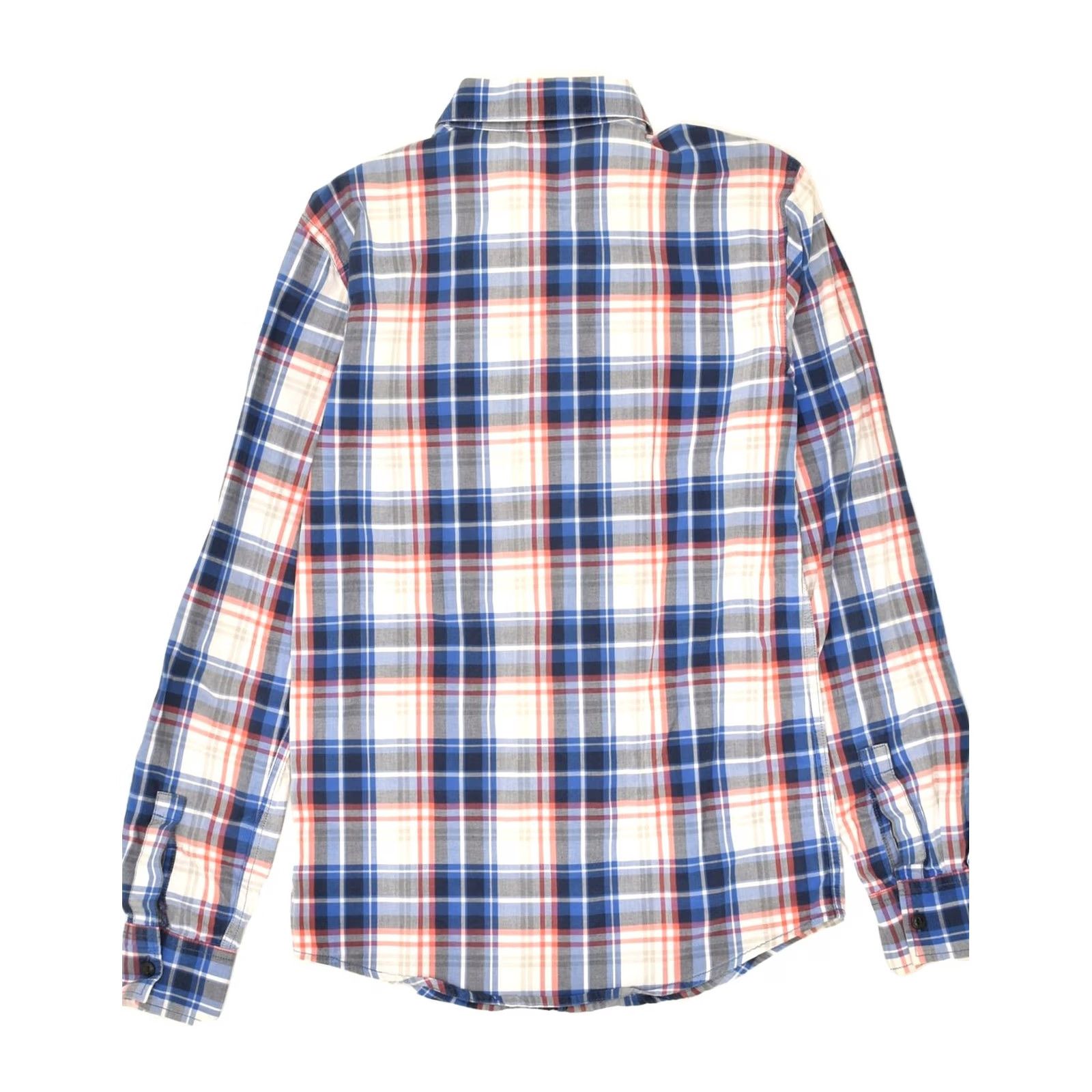 Adidas ADIDAS Mens Neo Shirt XS Blue Check Cotton Size US XS / EU 42 / 0 - 2 Thumbnail