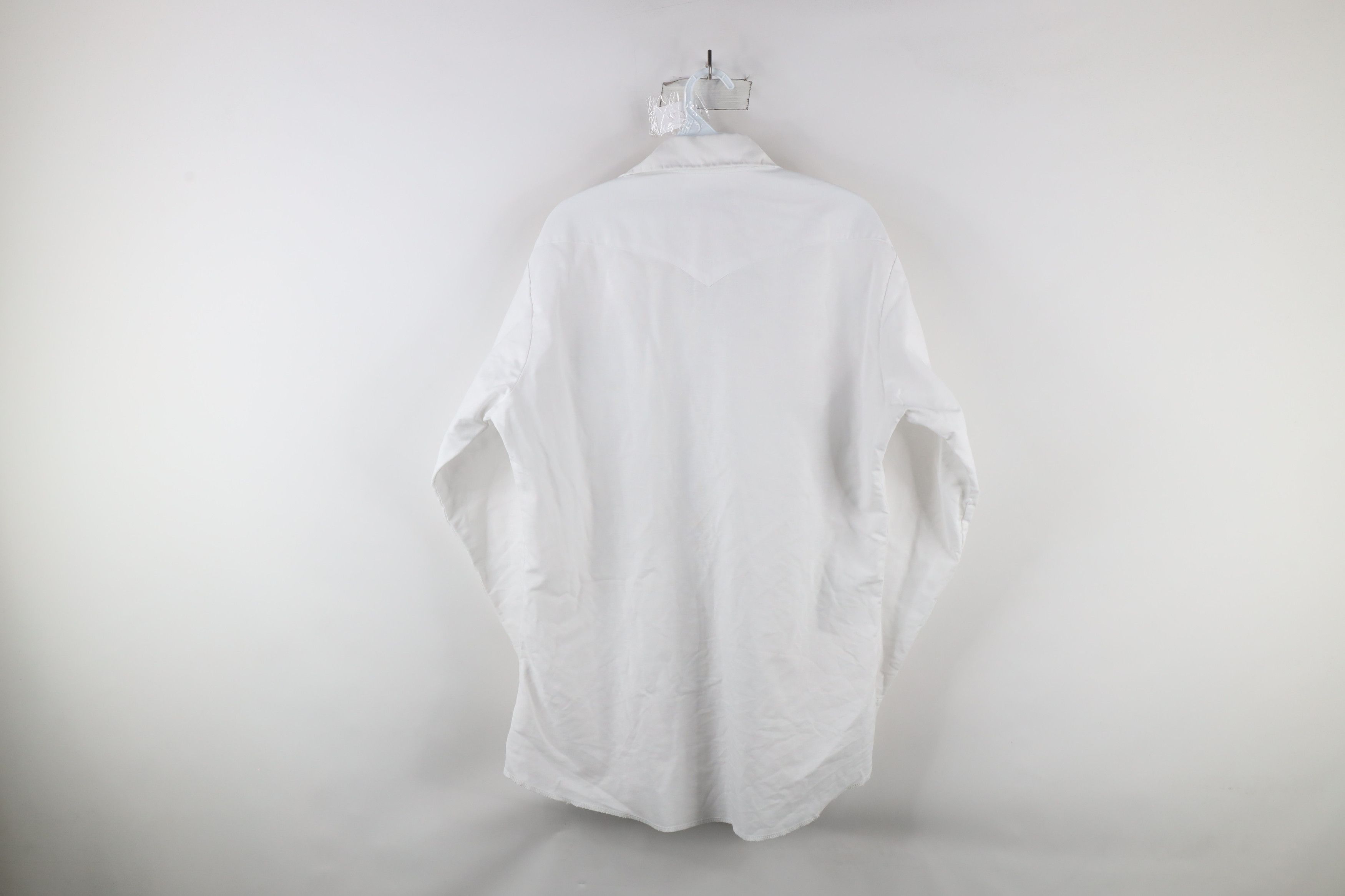 Vintage Vintage 90s Rockabilly Rodeo Snap Button Shirt White USA Size US M / EU 48-50 / 2 - 7 Thumbnail