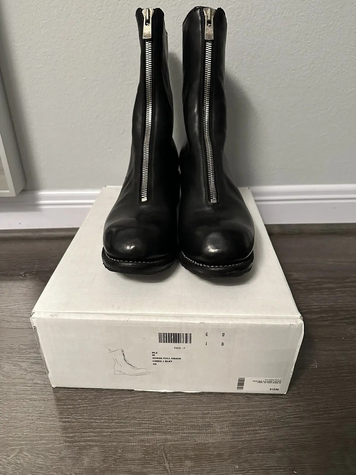 Guidi Guidi PL2 Black Front Zip Boots EU44 Size US 11 / EU 44 - 2 Thumbnail