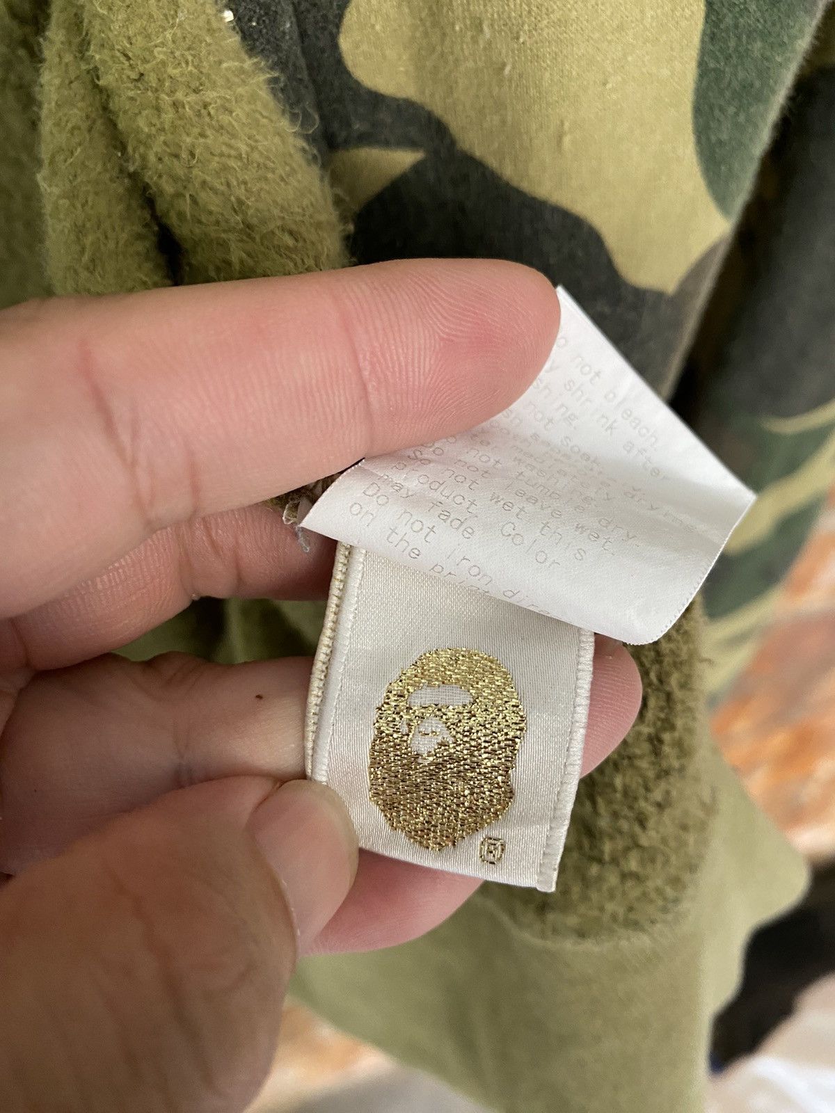 Nigo Vtg Bape Iconic ABC Camo zipper Size US M / EU 48-50 / 2 - 14 Thumbnail