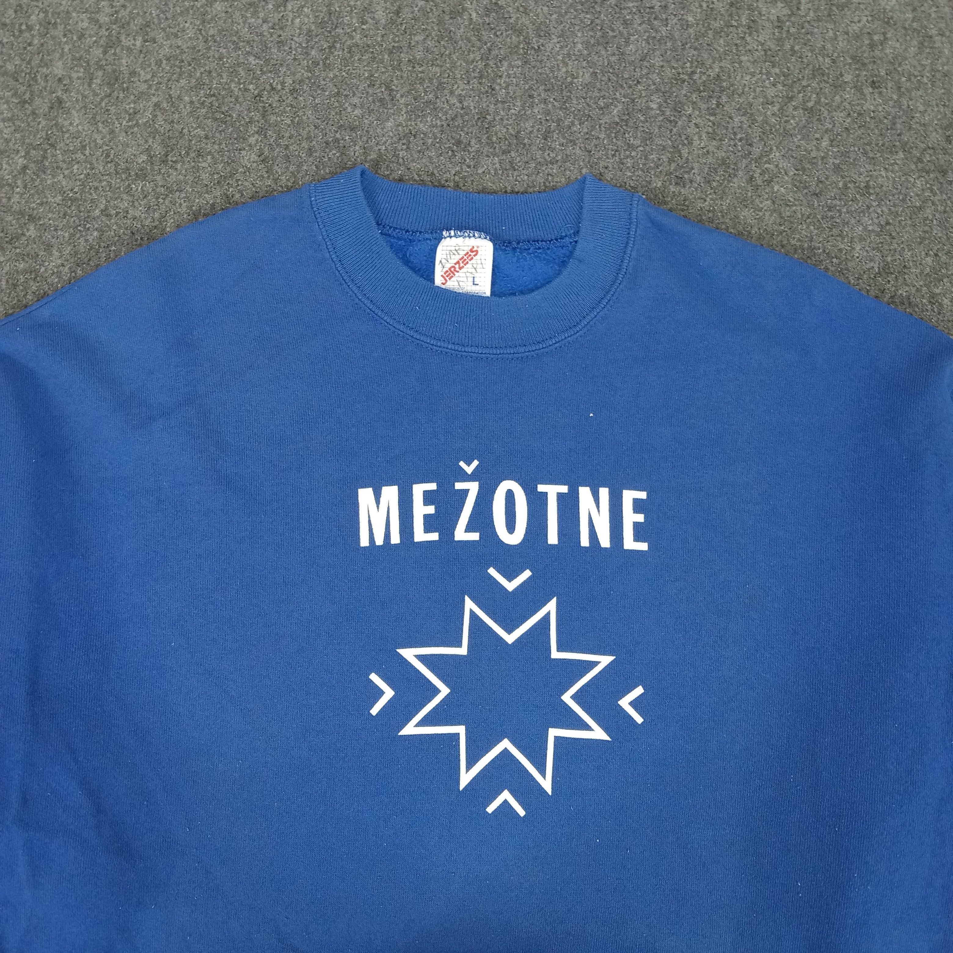 Vintage MEZOTNE Europe Culture Style Sweatshirt Size US M / EU 48-50 / 2 - 2 Thumbnail