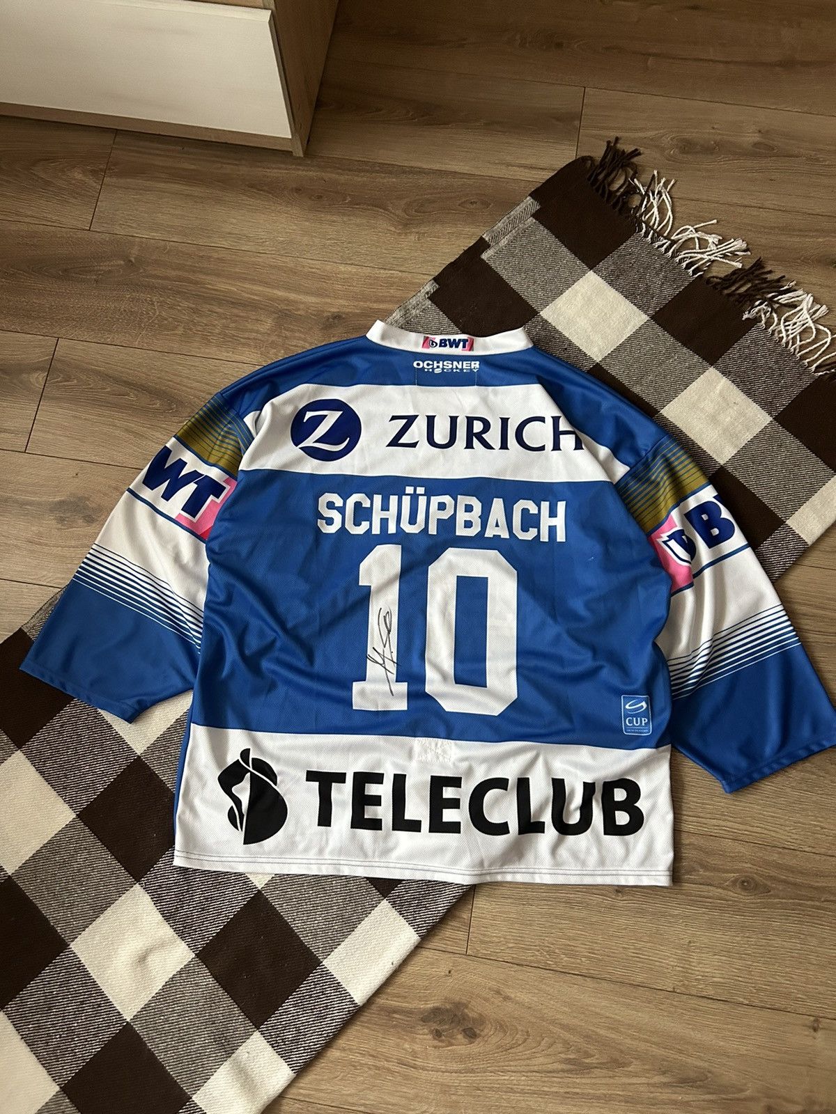 NFL Vintage Raptors Ford Zurich hockey jersey mens Size US XL / EU 56 / 4 - 2 Thumbnail