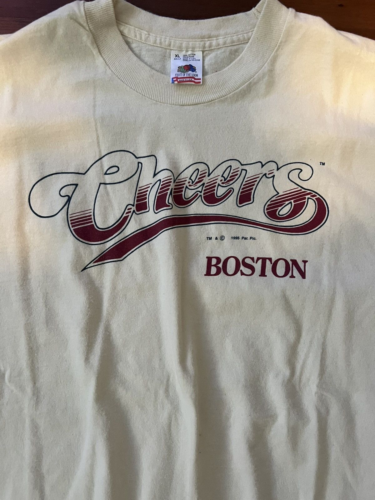 Vintage vintage 1990s tee Size US XL / EU 56 / 4 - 2 Thumbnail