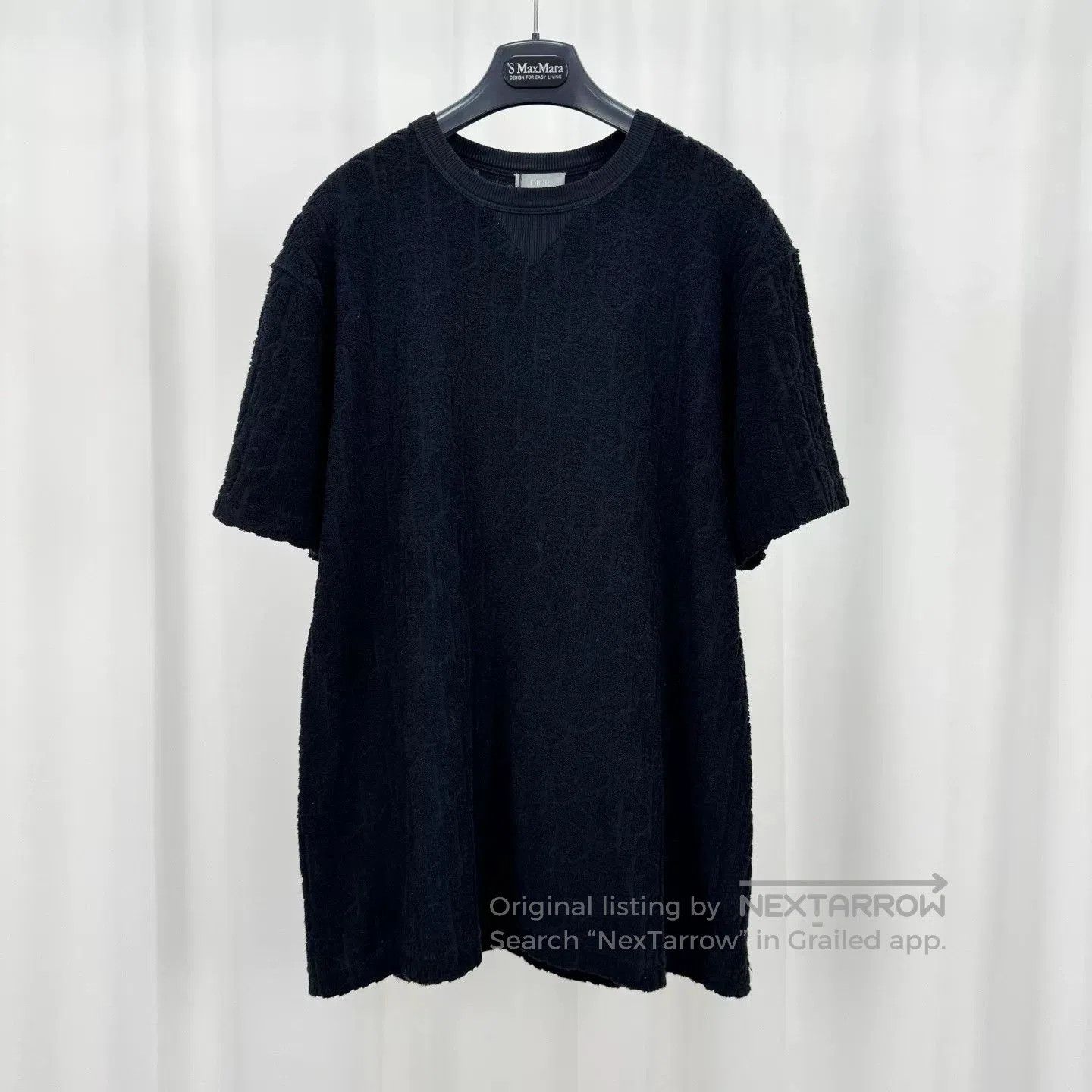 Dior Dior Black Monogram Terry Short-Sleeve. Size US M / EU 48-50 / 2 - 1 Thumbnail