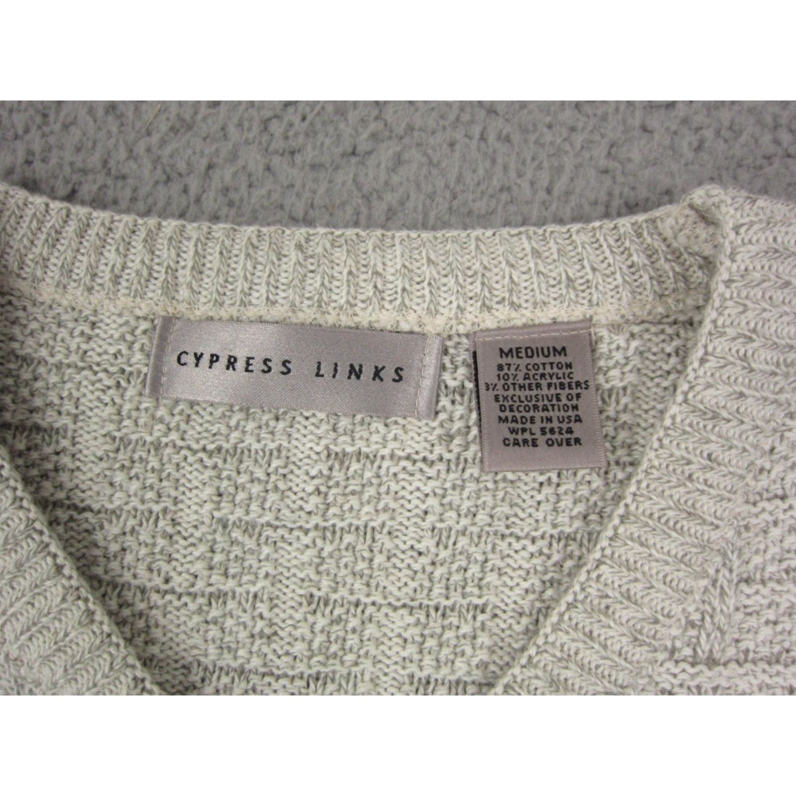 Vintage VINTAGE Cypress Links Sweater Mens XL Brown Golf USA Cotton Knitted Pullover 80s 90s Size US L / EU 52-54 / 3 - 4 Thumbnail