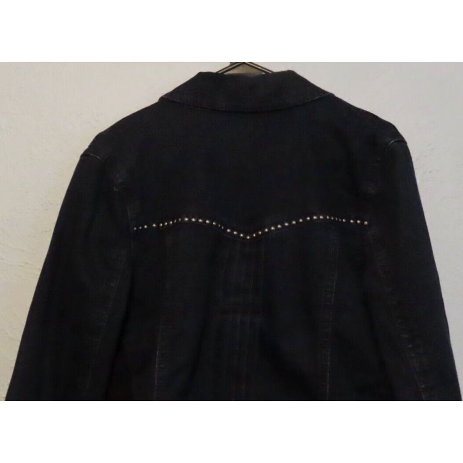 Vintage Style & Co. Denim Jacket Women Blue Medium Wash Short Sleeve Trucker Button Pockets Casual Workwear Size M / US 6-8 / IT 42-44 - 8 Thumbnail
