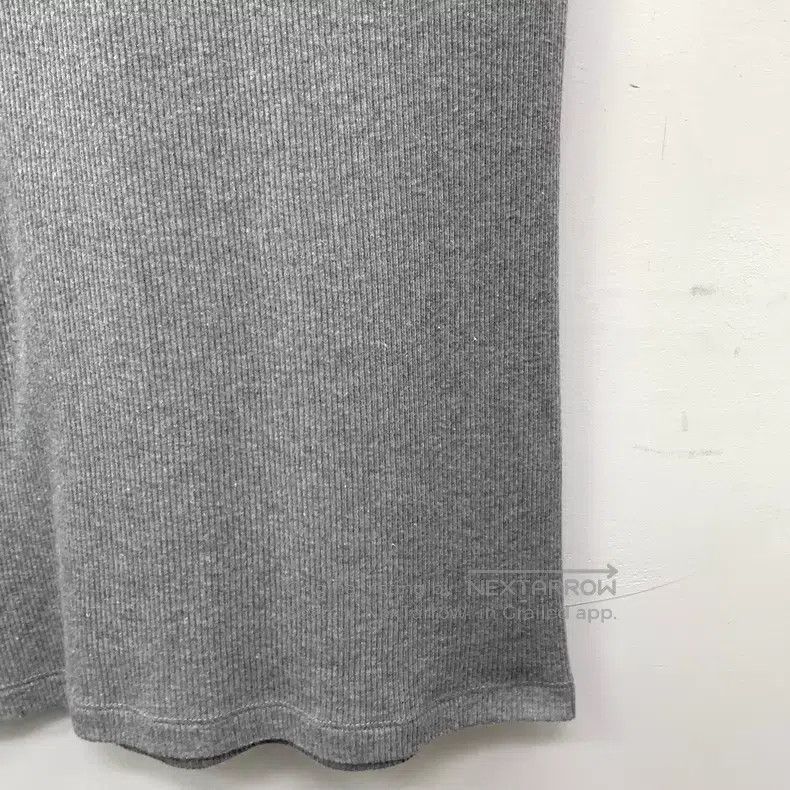 Loewe Loewe Gray Logo Embroidered Cotton Sleeveless Knit Dress Size XS / US 0-2 / IT 36-38 - 5 Thumbnail