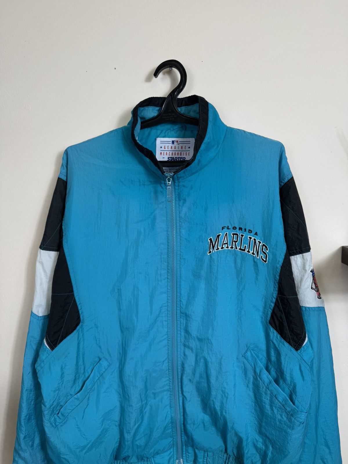 Starter Vintage Florida Marlins Starter Jacket Nylon MLB L Size US L / EU 52-54 / 3 - 10 Thumbnail