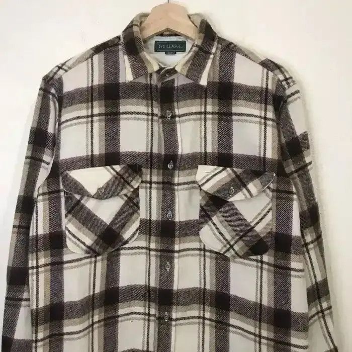 Flannel Ivy League Flannel Shirt Button Up Size US M / EU 48-50 / 2 - 3 Thumbnail