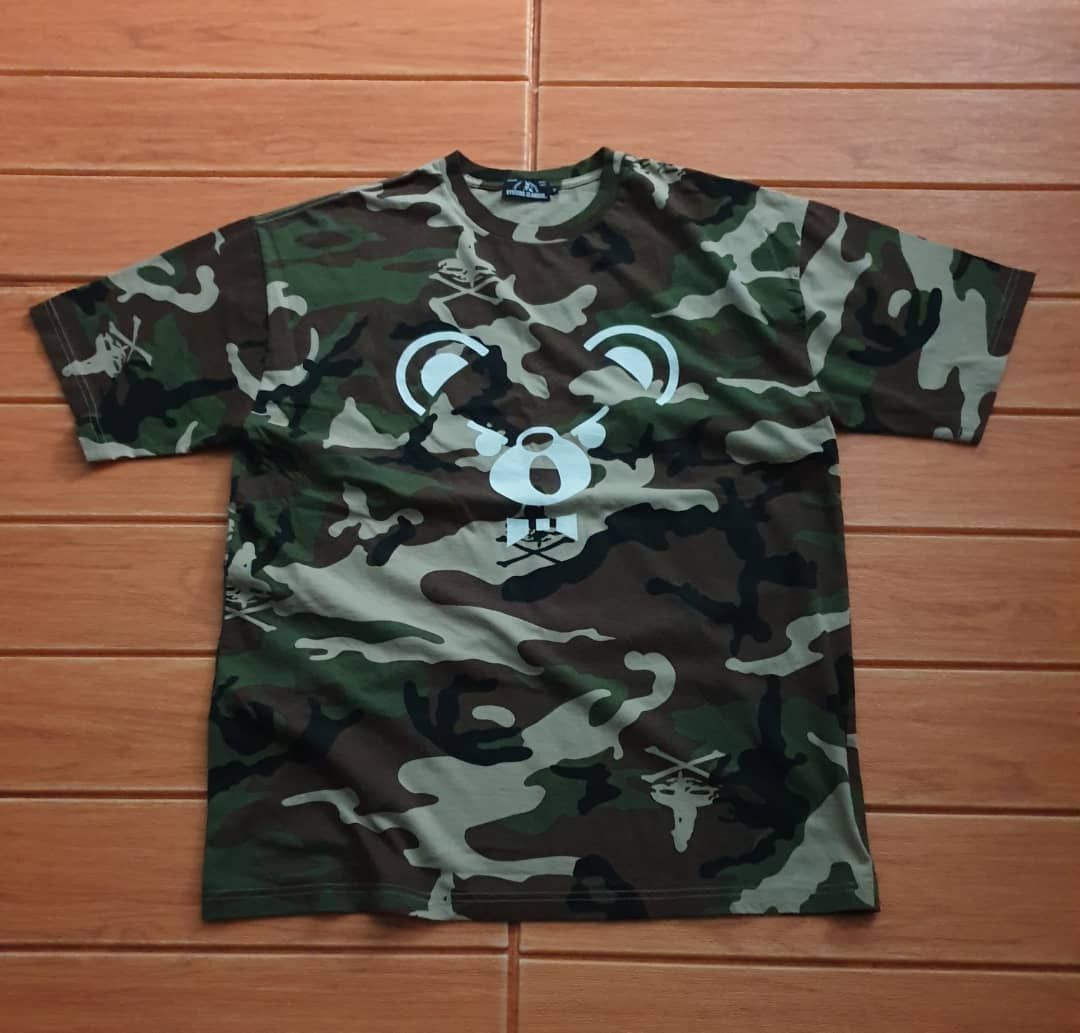 Hysteric Glamour 💥Hysteric glamour bear camo skull Japanese brand shirt Size US M / EU 48-50 / 2 - 7 Thumbnail
