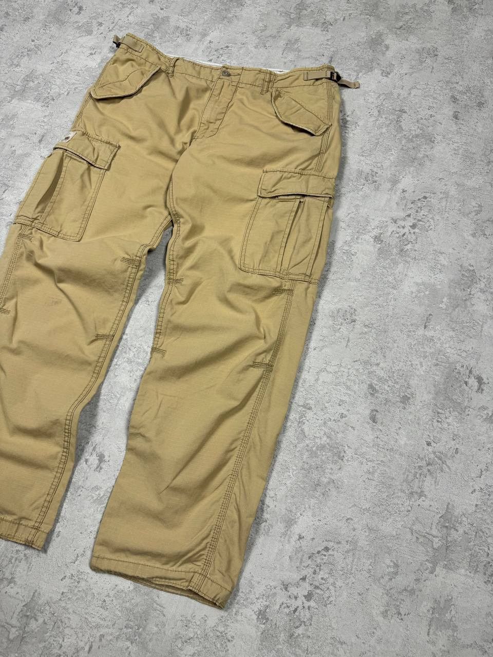 Denim & Supply Ralph Lauren Vintage Denim & Supply Ralph Lauren Cargo Baggy Pants 36/32 Size US 36 / EU 52 - 3 Thumbnail