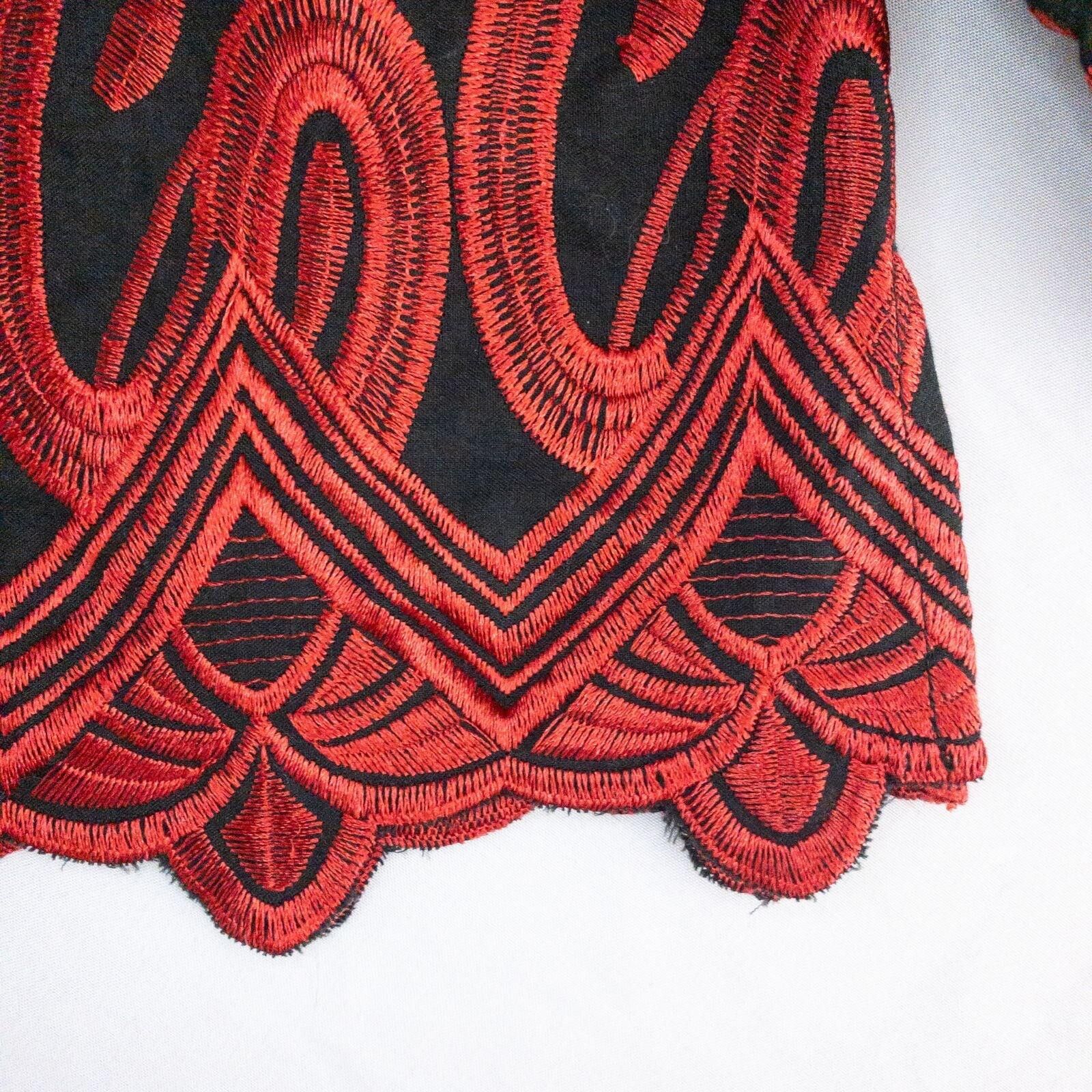 Other Drapers & Damons Black Red Jacket Womens XLarge Petite Size L / US 10 / IT 46 - 7 Thumbnail