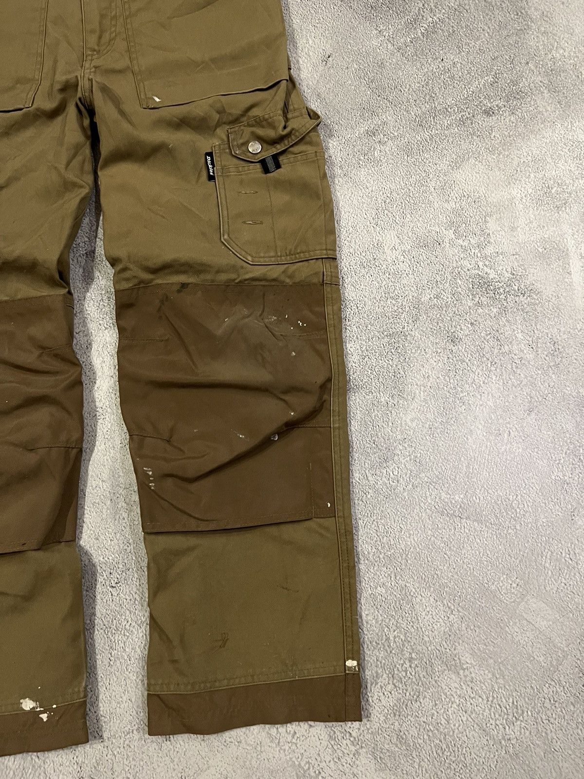 Dickies × Vintage Vintage Y2k Dickies Thrashed Faded Work Multi Pocket Jeans Size US 30 / EU 46 - 8 Thumbnail