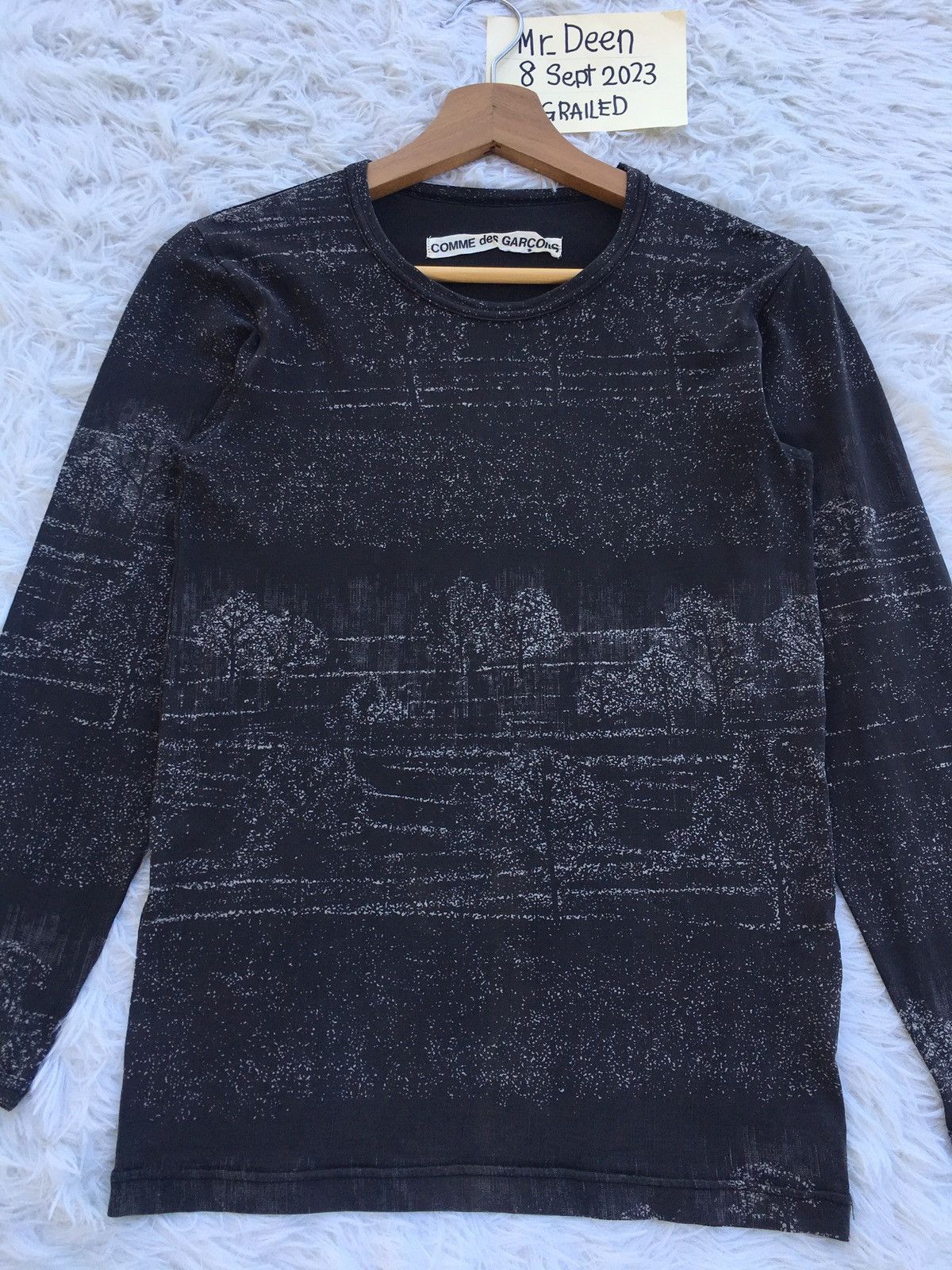 Comme des Garcons Rare Vintage 90s Comme Des Garcons Rayon Longsleeve Shirt Size US S / EU 44-46 / 1 - 6 Thumbnail