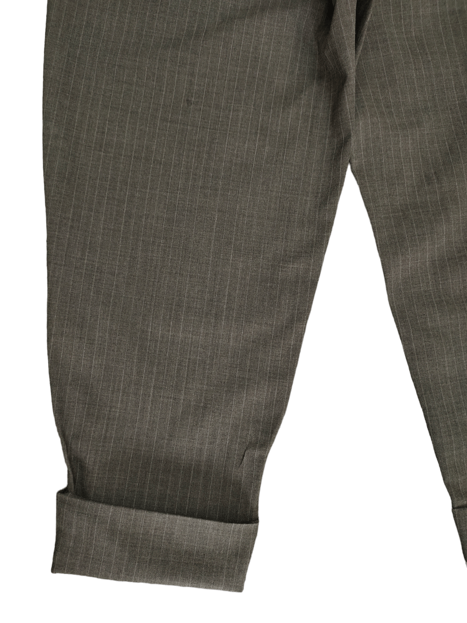 Isamu Katayama Backlash Japanese Brand Kahki Pin Striped 3Q Trouser Pants Size US 32 / EU 48 - 12 Thumbnail