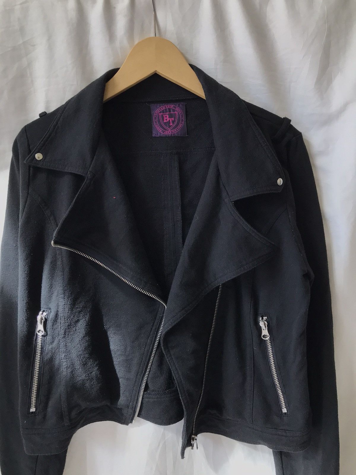 KMRii Japanese Cropped Multi zip Jacket kmrii lgb ifsix rock style Size L / US 10 / IT 46 - 3 Thumbnail