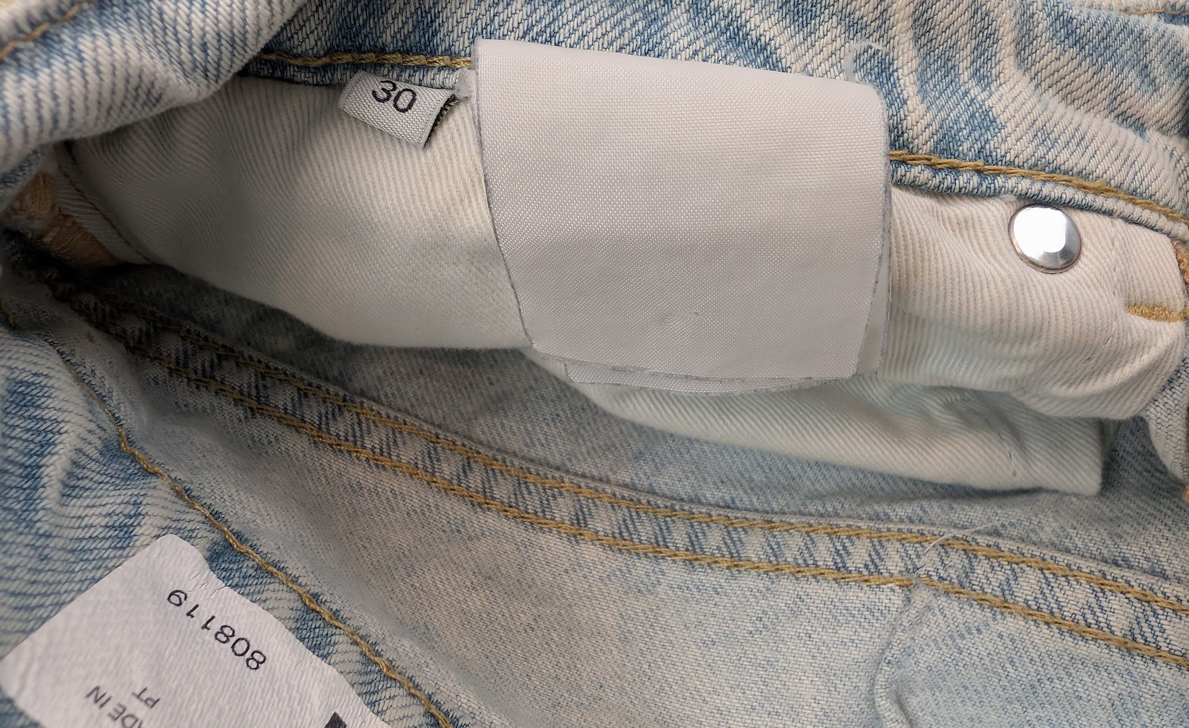 Our Legacy Our Legacy Extended Third Cut Jeans Faded Men's Size 30 x 27 Size US 30 / EU 46 - 4 Thumbnail