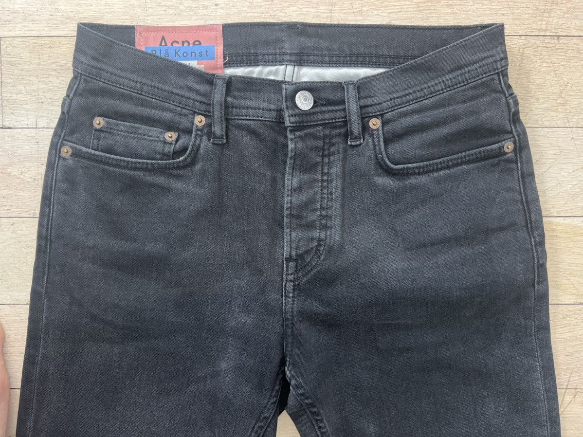 Acne Studios Acne Studios - River Used Blk Jeans (29/32) Size US 29 - 4 Thumbnail