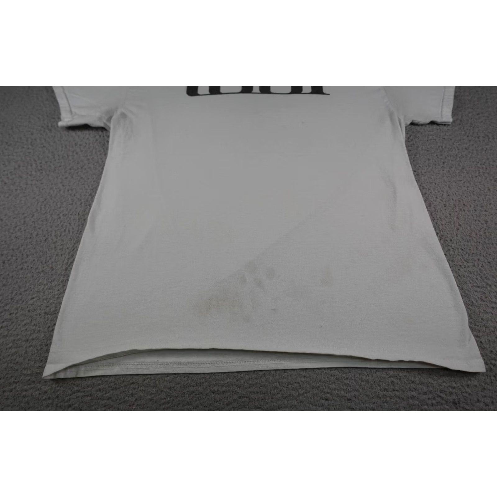 Doublet Tool Tour Shirt Mens Large White Graphic Print Double Sided Opiate Vintage 2009 Los Angeles CA Wrench Logo Bands Mens Shirt Size US L / EU 52-54 / 3 - 6 Thumbnail