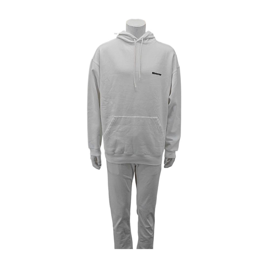 Balenciaga Balenciaga Logo Hoodie Size L Size US L / EU 52-54 / 3 - 1 Thumbnail