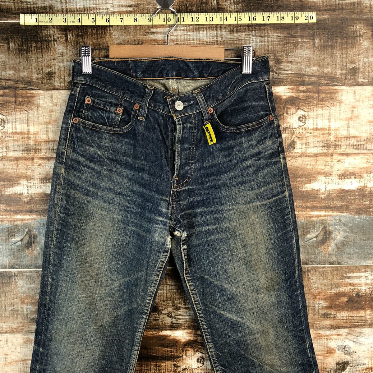 Levi's 501 Levis faded vintage Denim Pants #A2156 Size US 27 - 4 Thumbnail