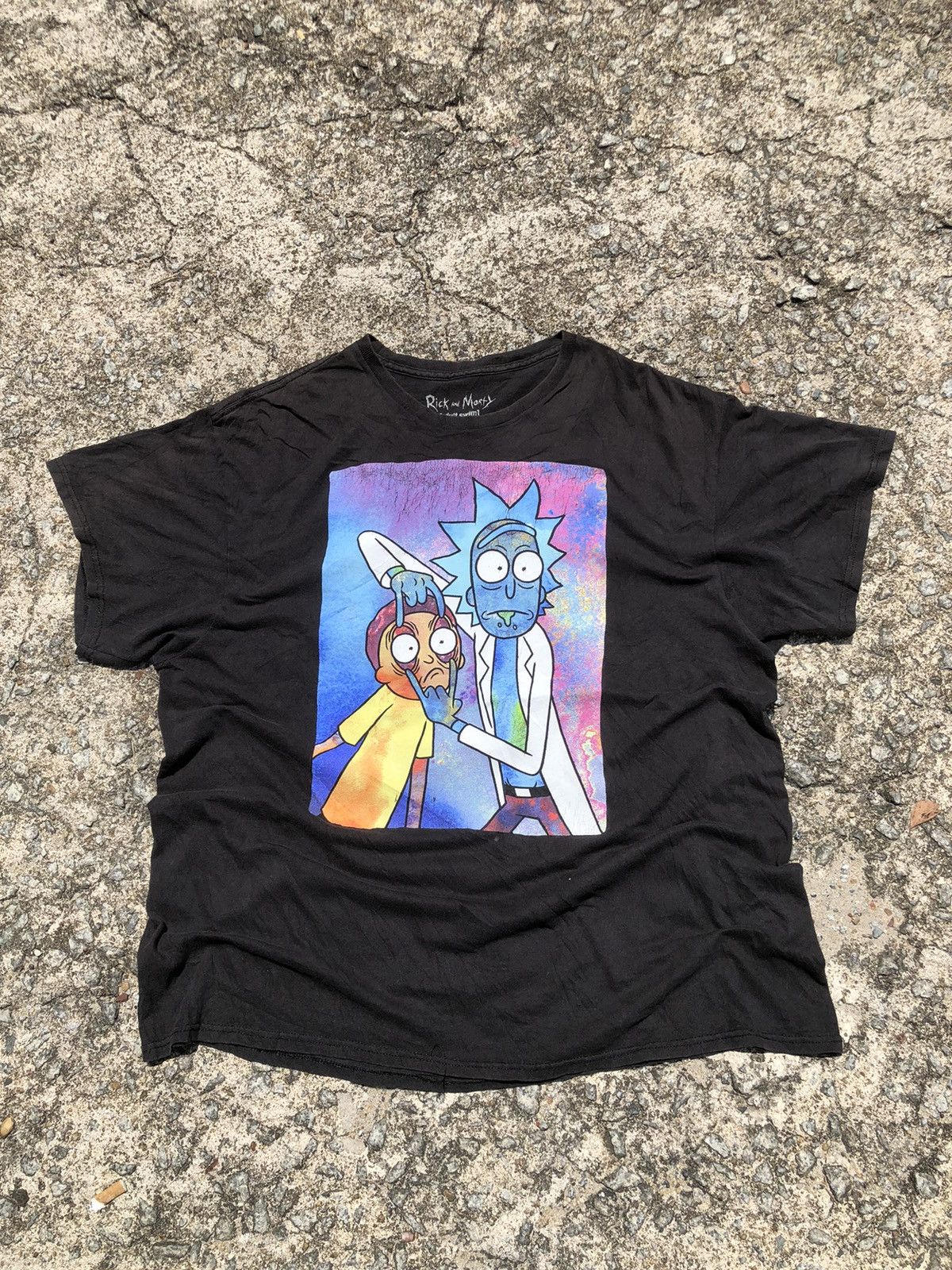 Cartoon Network × Ripple Junction × Vintage Vintage Sunfaded Rick And Morty Tshirts Size US XL / EU 56 / 4 - 1 Thumbnail