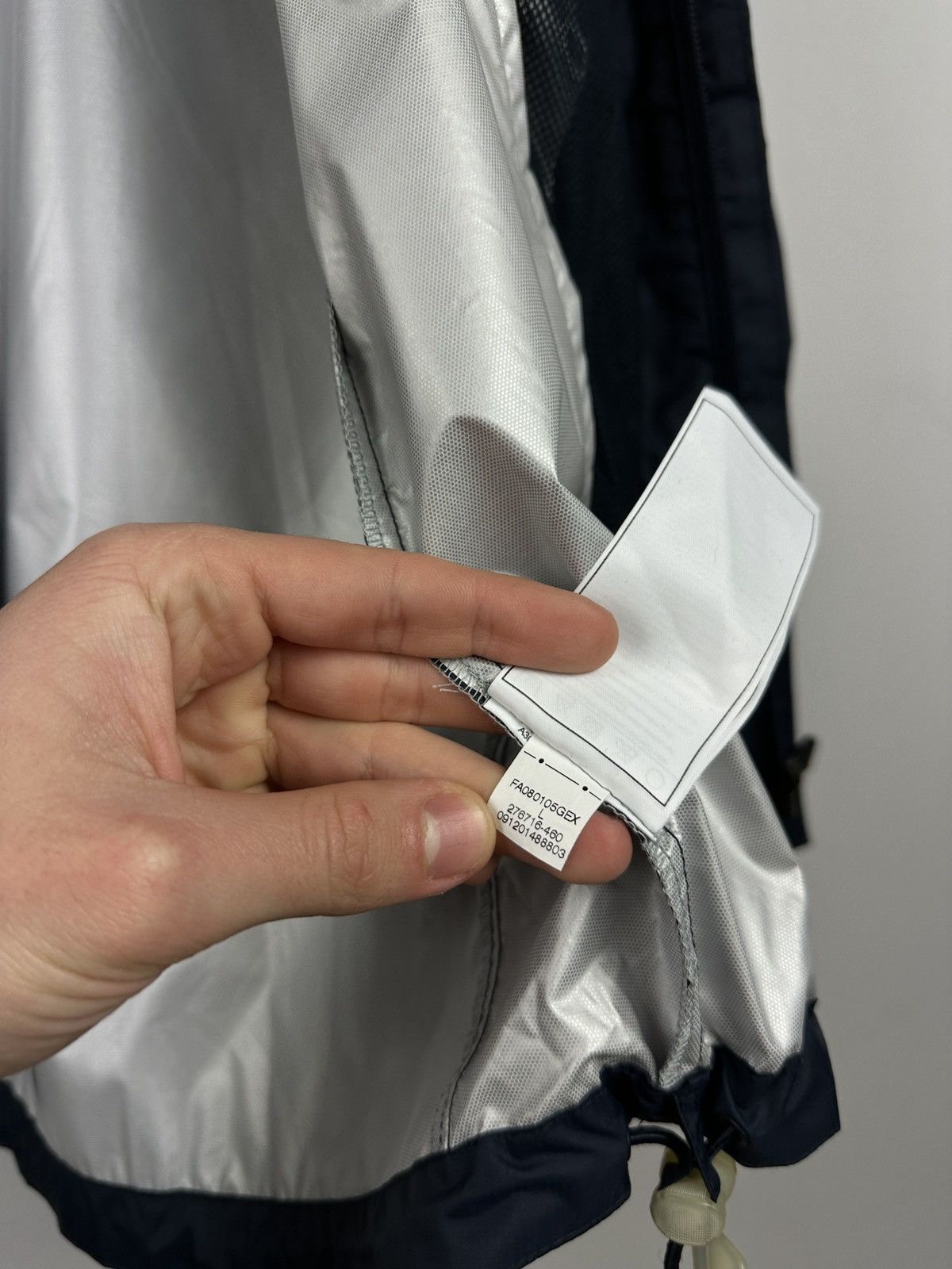 Nike × Vintage Vintage Y2K Nike Swoosh Waterproof Jacket Size US L / EU 52-54 / 3 - 10 Thumbnail