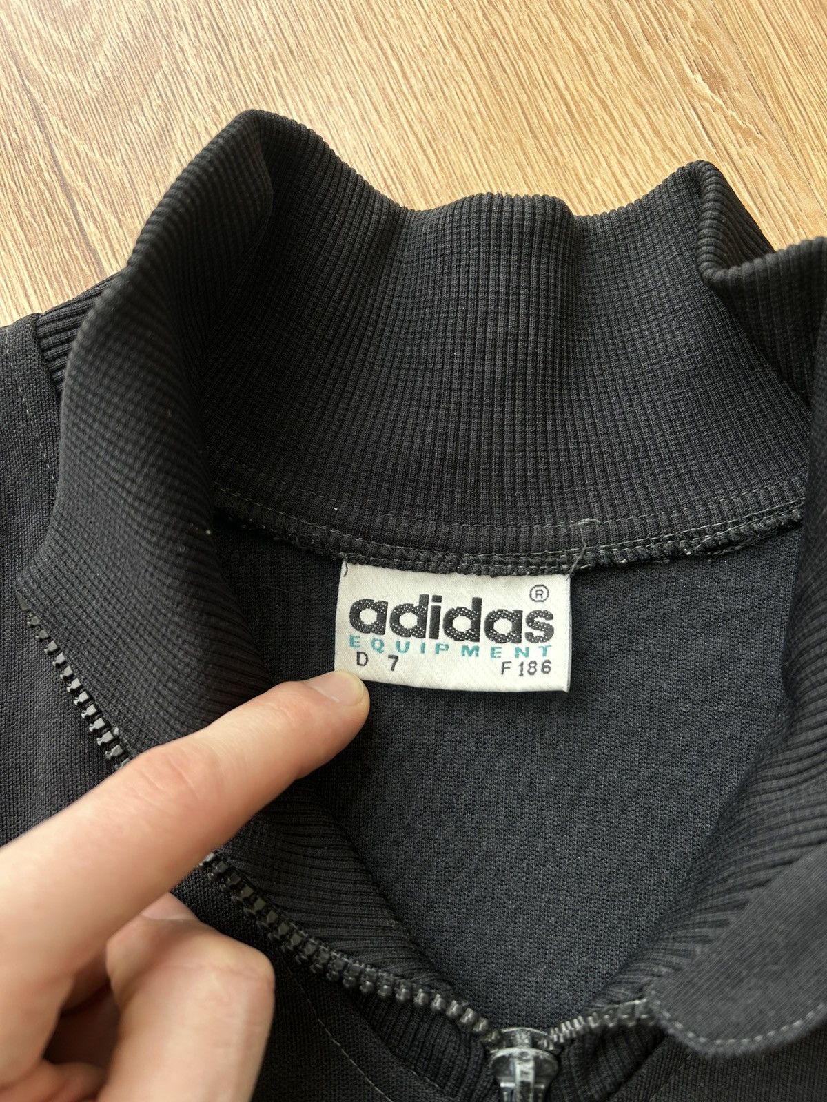 Adidas Vintage Adidas Equipment 1/4 Sweatshirt Made in West Germany Size US M / EU 48-50 / 2 - 11 Thumbnail