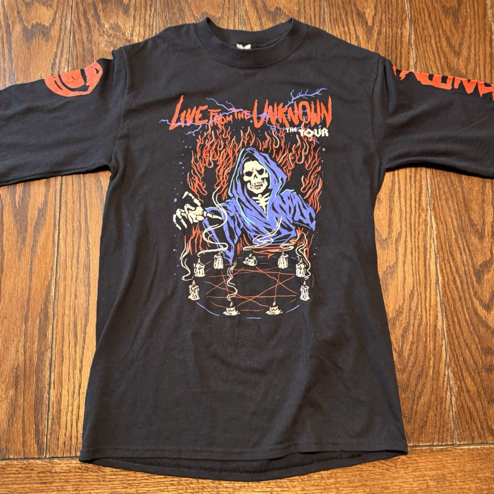 Vintage Falling In Reverse T-Shirt Shirt Size S Black Double-Sided Music Gildan Men Crew Neck Short Sleeve Vintage No Size US S / EU 44-46 / 1 - 2 Thumbnail