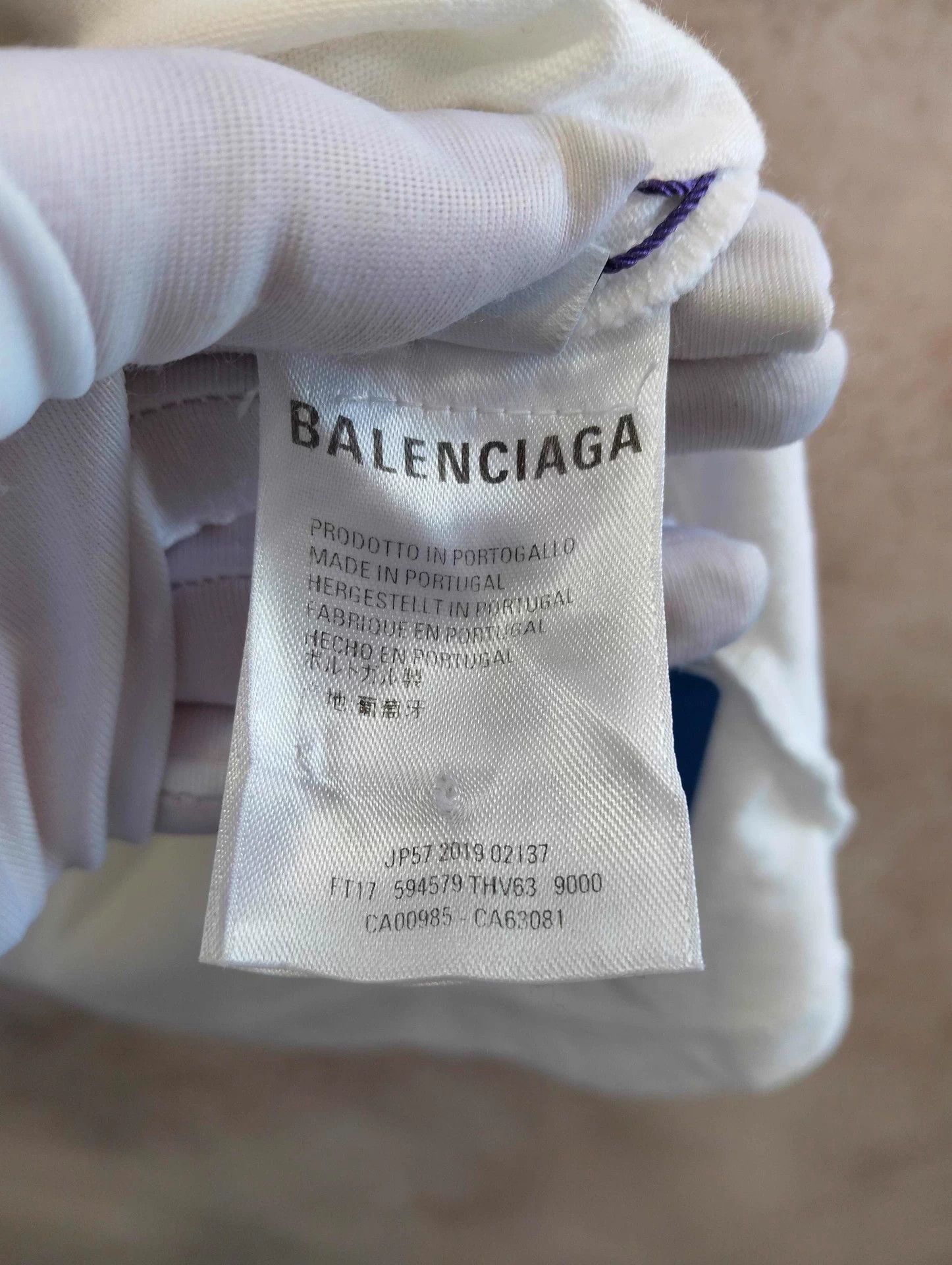 Balenciaga Balenciaga Eco Label Short Sleeve Tee XS 95 New Size US XS / EU 42 / 0 - 4 Thumbnail