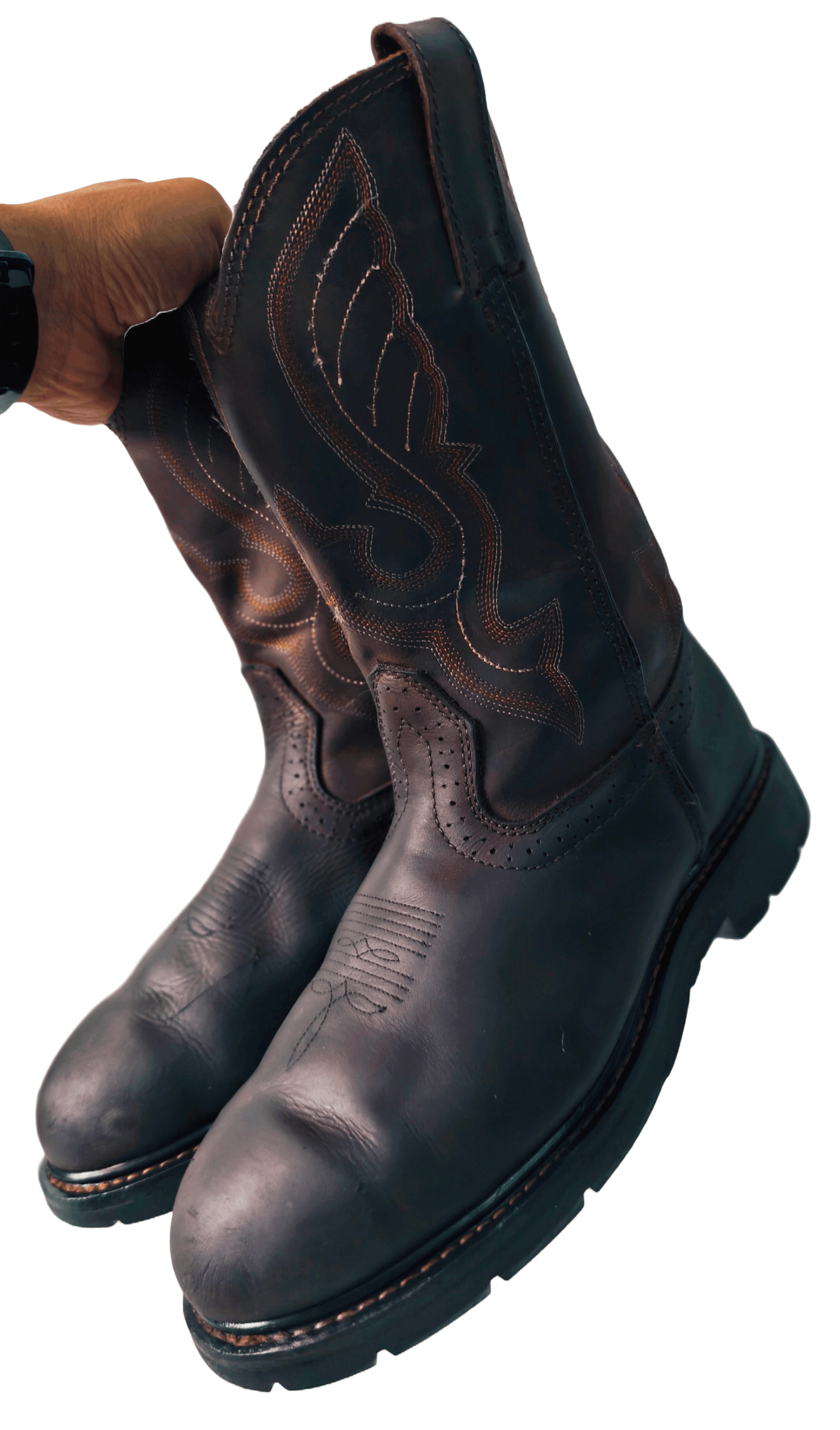 Other Cody James Men's Western Work Boots - Steel Toe Size US 10 / EU 43 - 7 Thumbnail