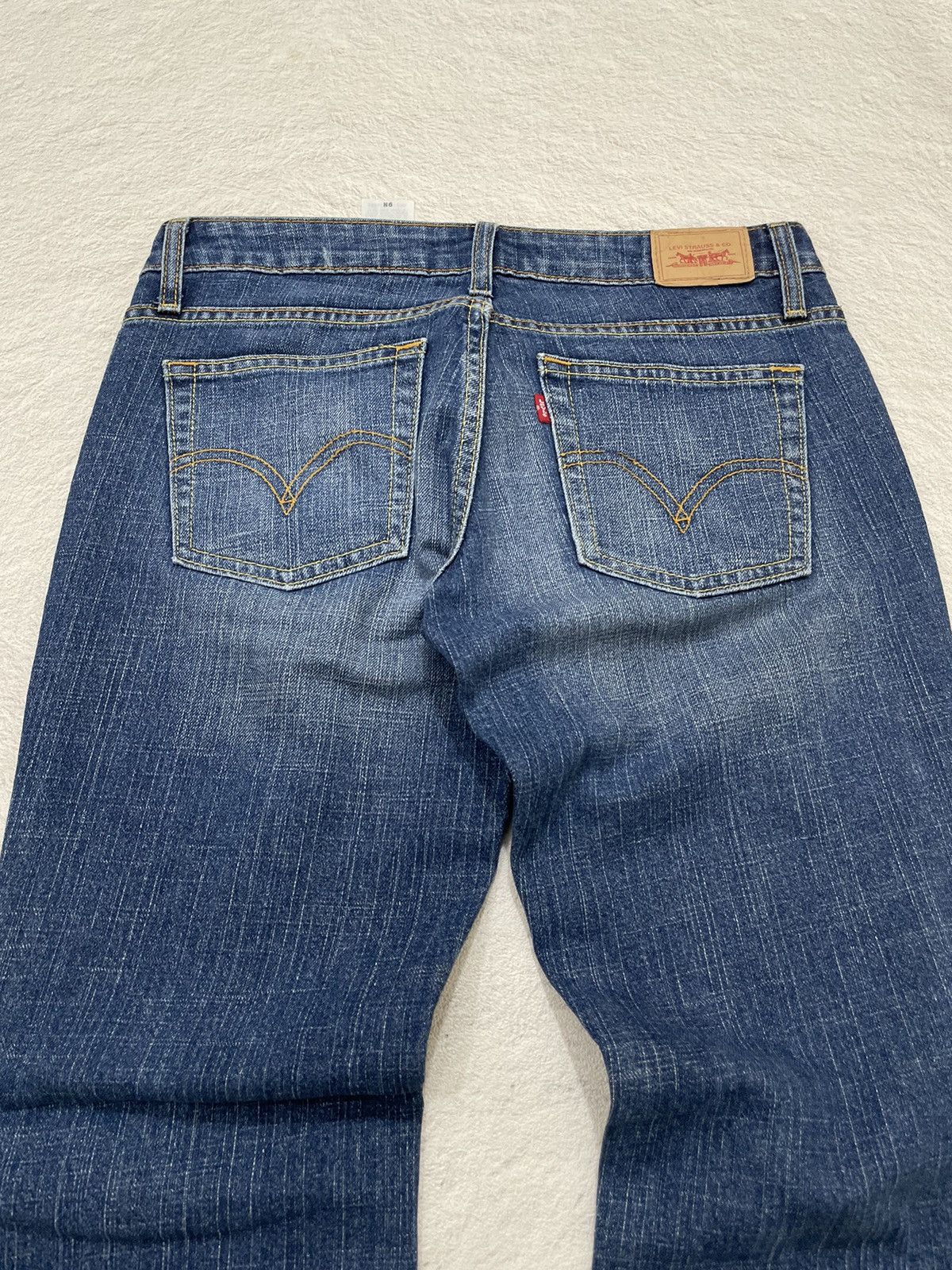 Levi's 2000s Levi’s Flare Denim Bootcut Jeans Washed Y2K Japan Size US 26 / EU 42 - 7 Thumbnail