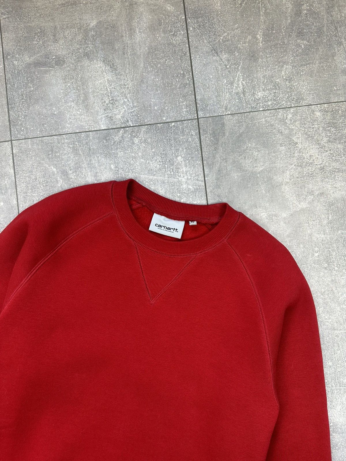 Other Carhartt Red Chase Sweatshirt Small Logo Size US XS / EU 42 / 0 - 7 Thumbnail