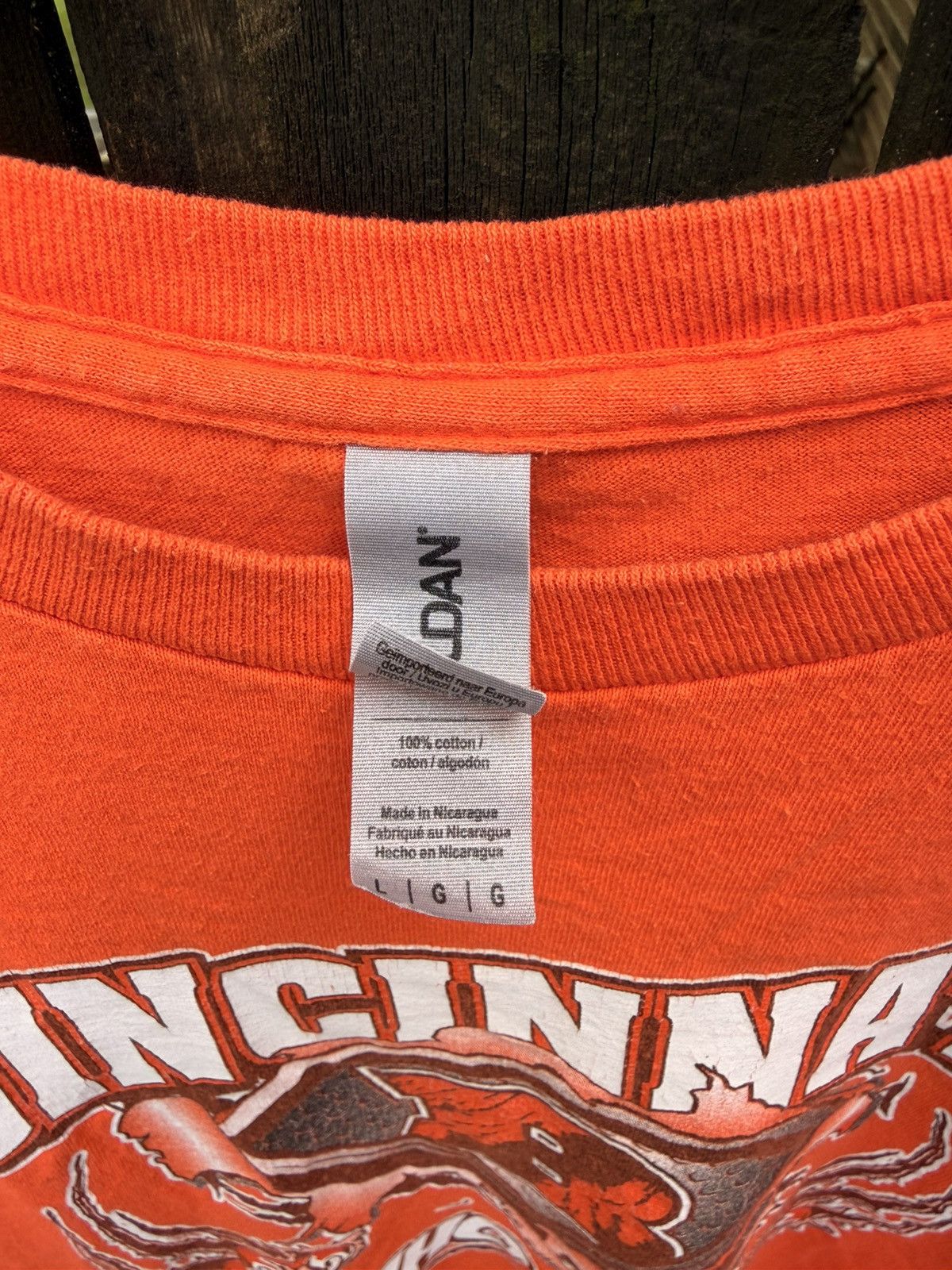 Vintage VTG Cincinnati Bengals Who Dey tee Size Large Size US L / EU 52-54 / 3 - 4 Thumbnail