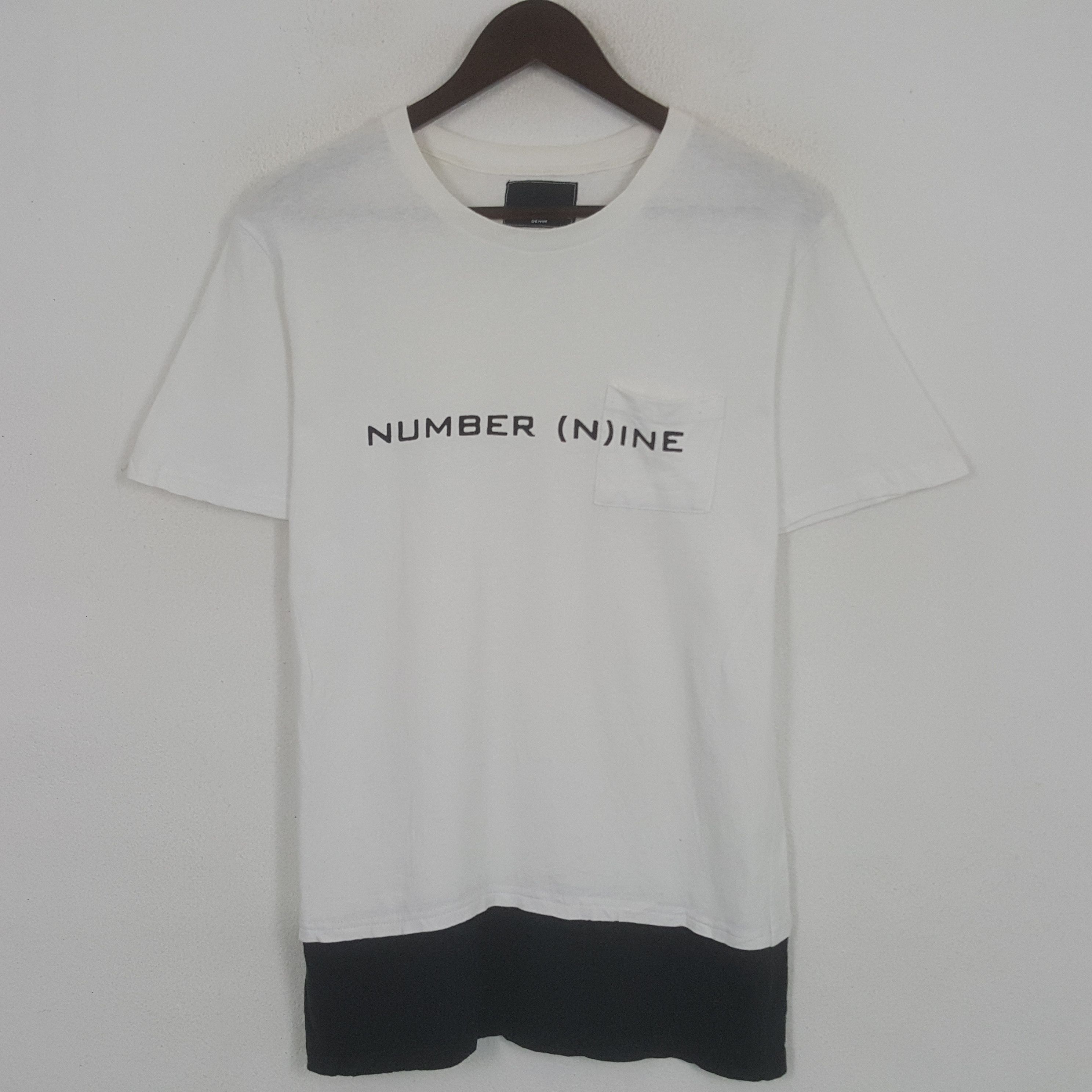 Japanese Brand × Number (N)ine × Vintage Vintage Number (N) ine Custom Art Signature Style Tshirt Size US M / EU 48-50 / 2 - 1 Thumbnail