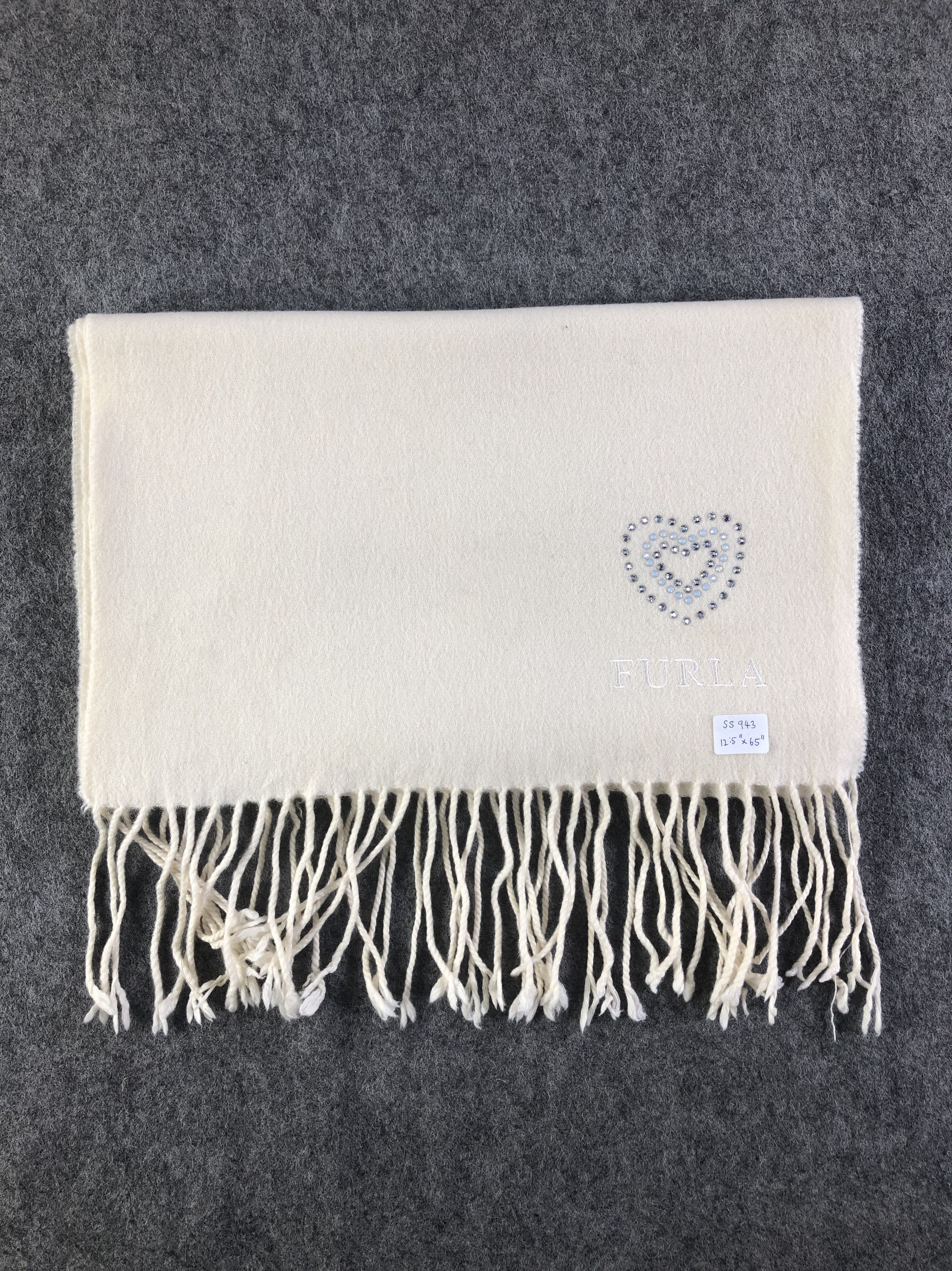 Furla × Vintage Furla Cashmere Scarf / Muffler / Neckwear Size ONE SIZE - 8 Thumbnail