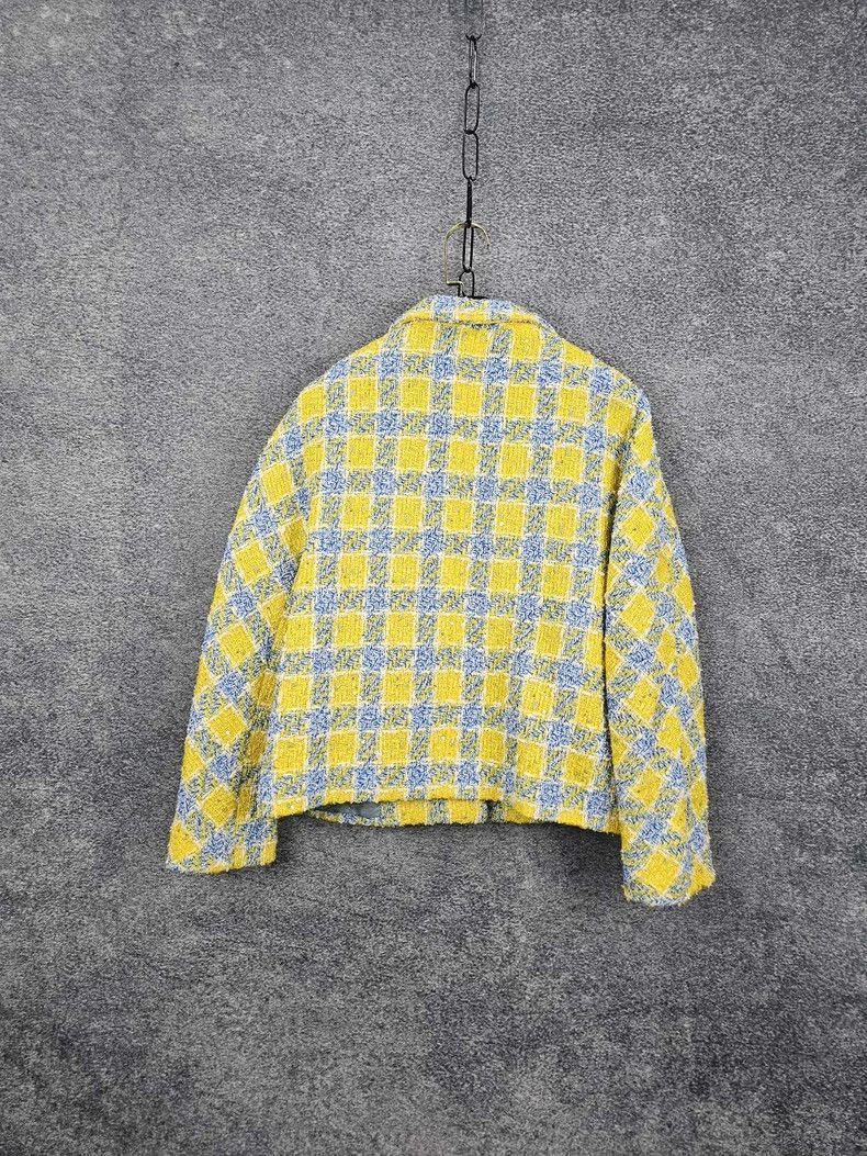 Gucci Short Checkered Coat by Gucci-2506 Size US M / EU 48-50 / 2 - 2 Thumbnail